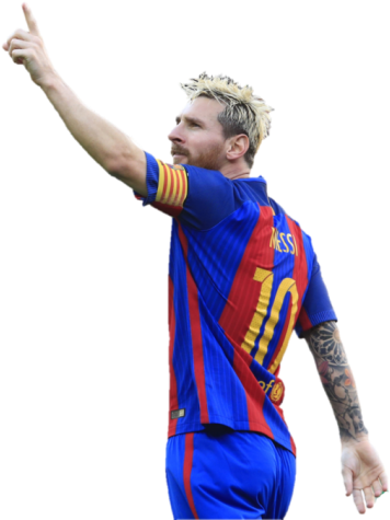 Messi celebrando la victoria del F C Barcelona Fondos de pantalla