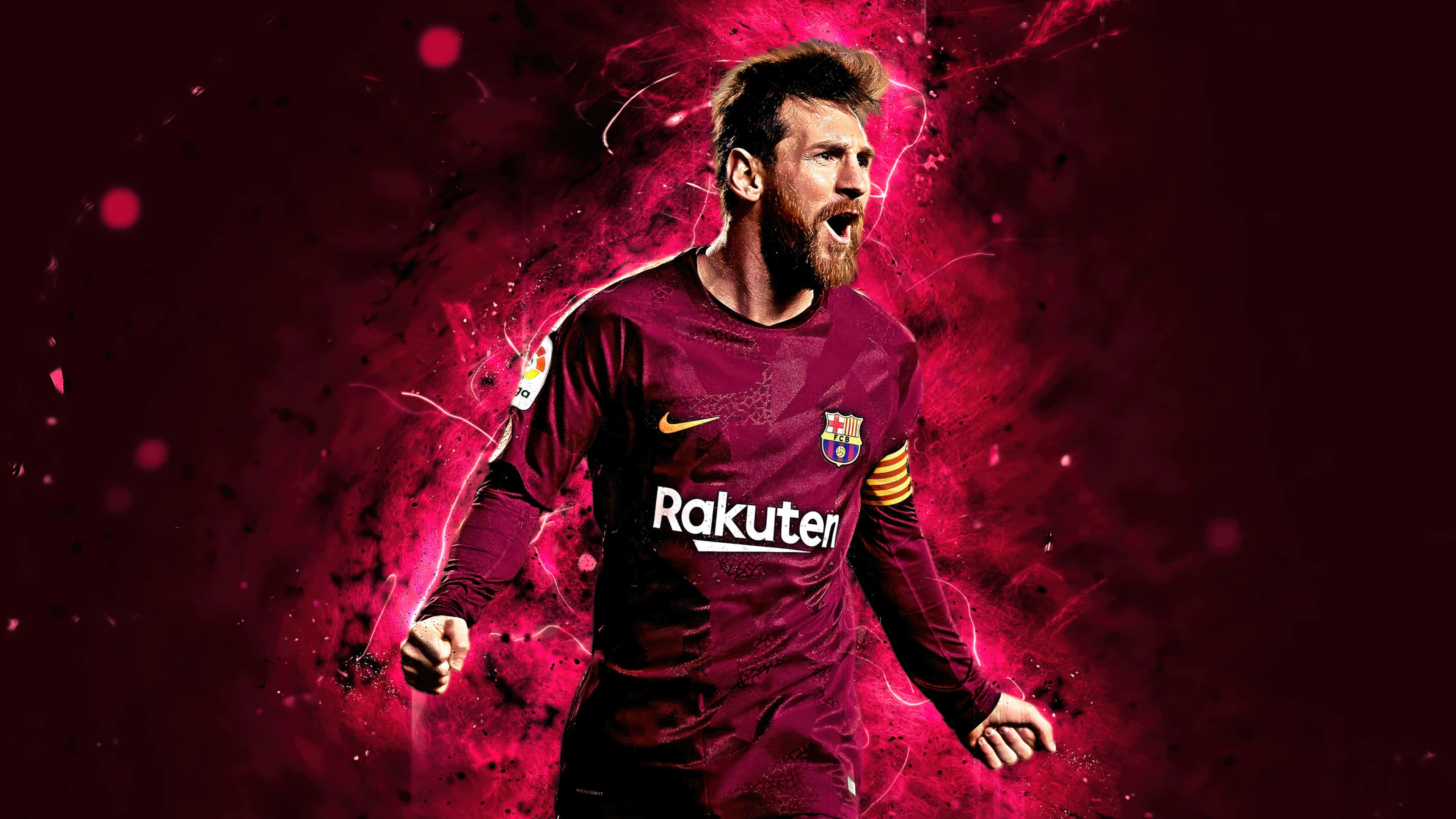 Messi deslumbra a la multitud con su habilidad icónica Fondos de pantalla