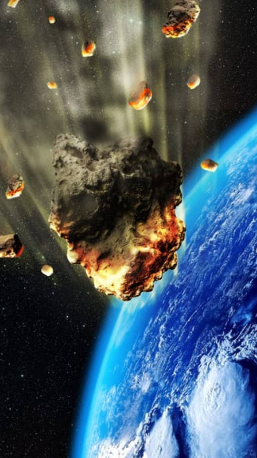 Meteorito Cayendo Capturado por la NASA con un iPhone Fondos de pantalla