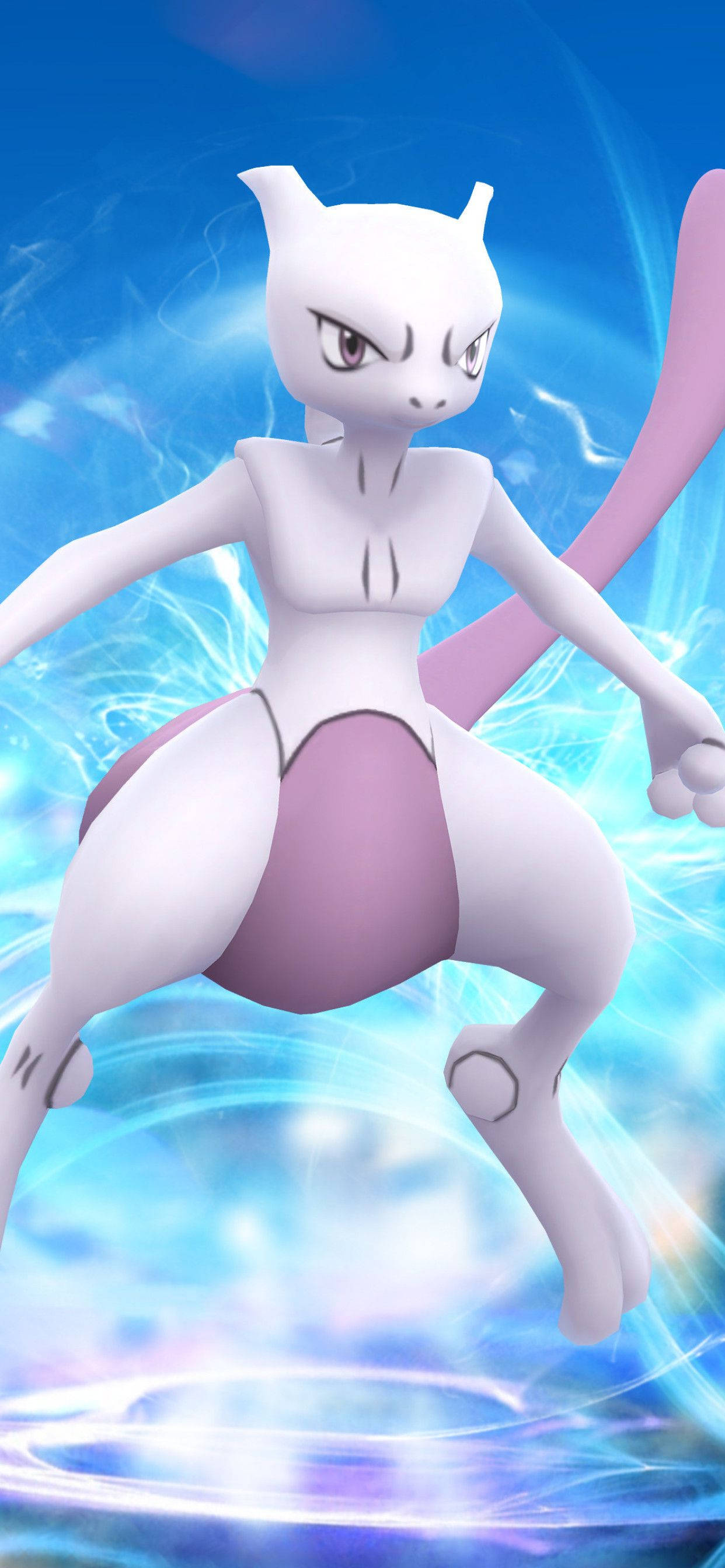 Mewtwo en pantalla de juego Fondos de pantalla