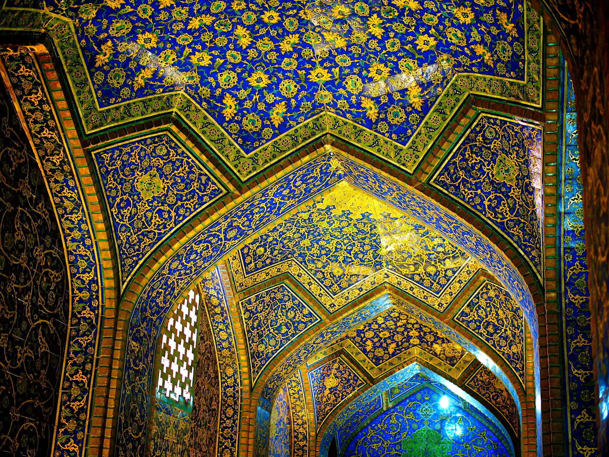 Mezquita Sheikh Lotfollah en Isfahán: una vista majestuosa Fondos de pantalla