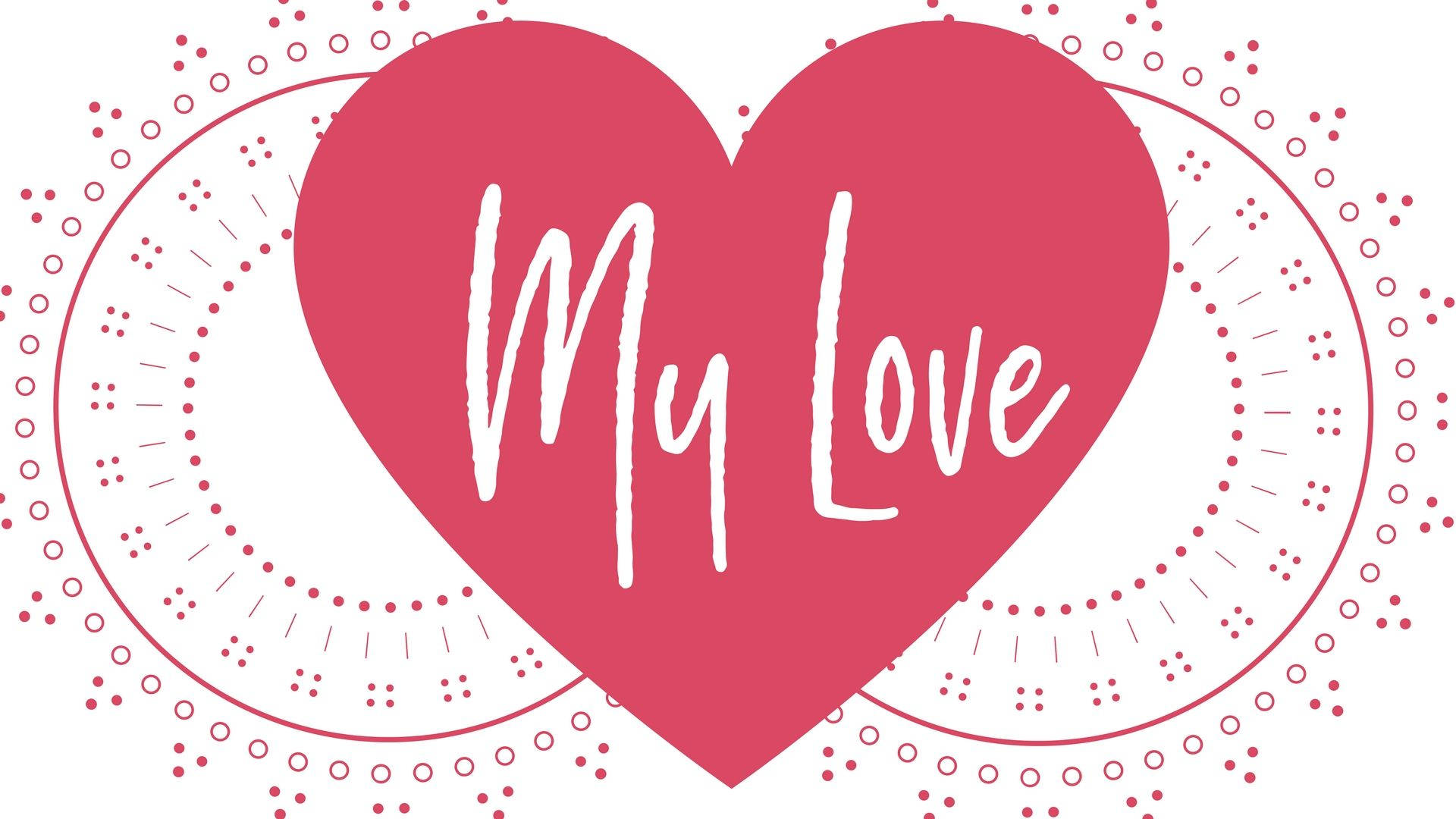Mi Amor Gran Corazón Fondos de pantalla