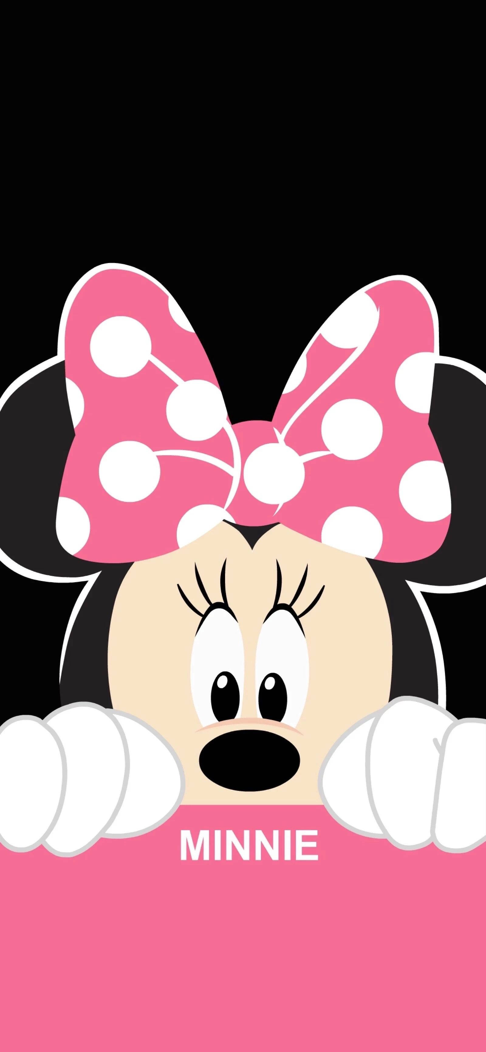 Mickey Mouse asomándose desde una pared Fondos de pantalla