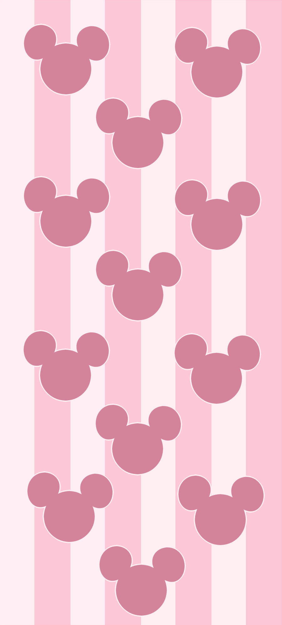 Logotipo Rosa de Mickey Disney Fondos de pantalla