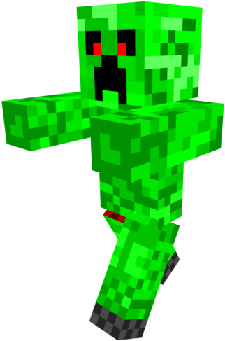 Minecraft: Modelo de Creeper Fondos de pantalla