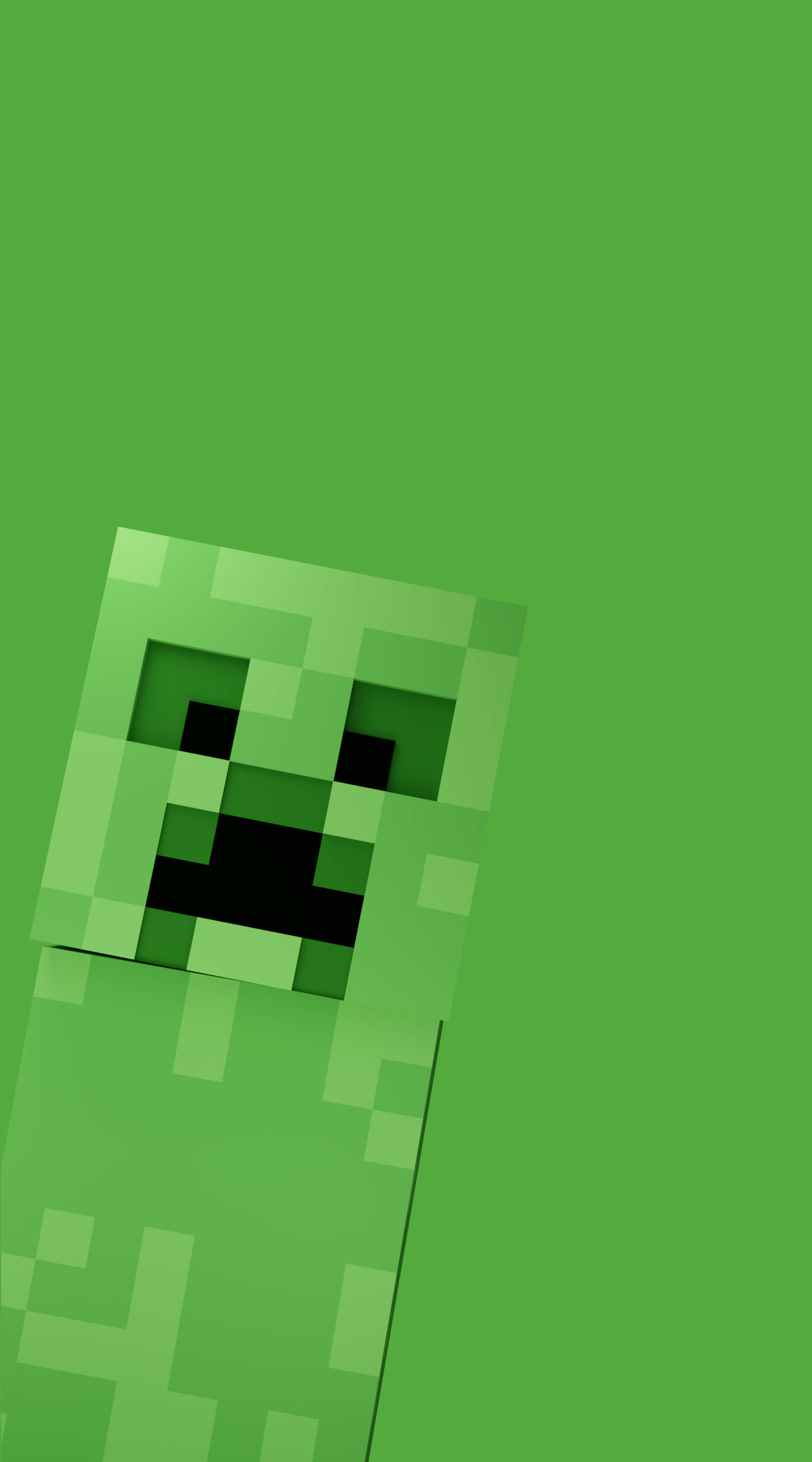 Minecraft Teléfono Creeper Verde Fondos de pantalla