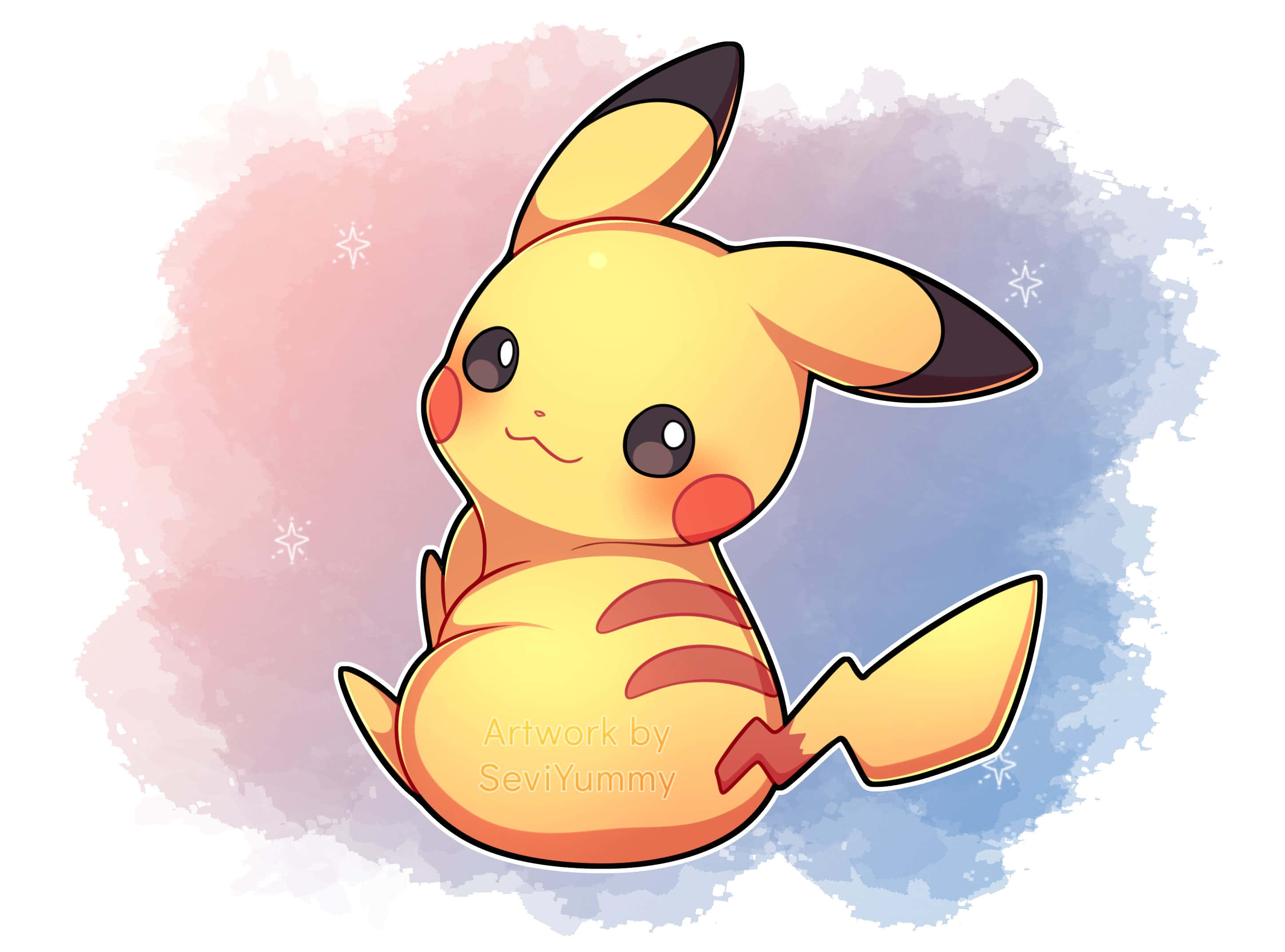 ¡Mira este adorable Pikachu bebé! Fondos de pantalla