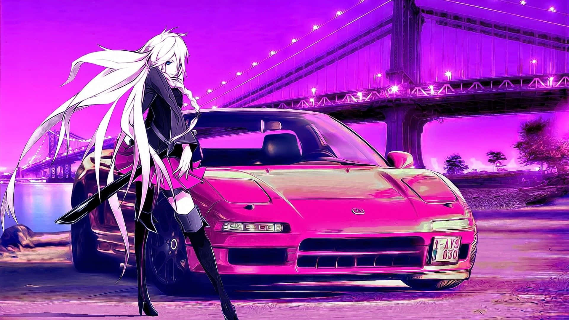 Mira este auto genial inspirado en el anime Fondos de pantalla