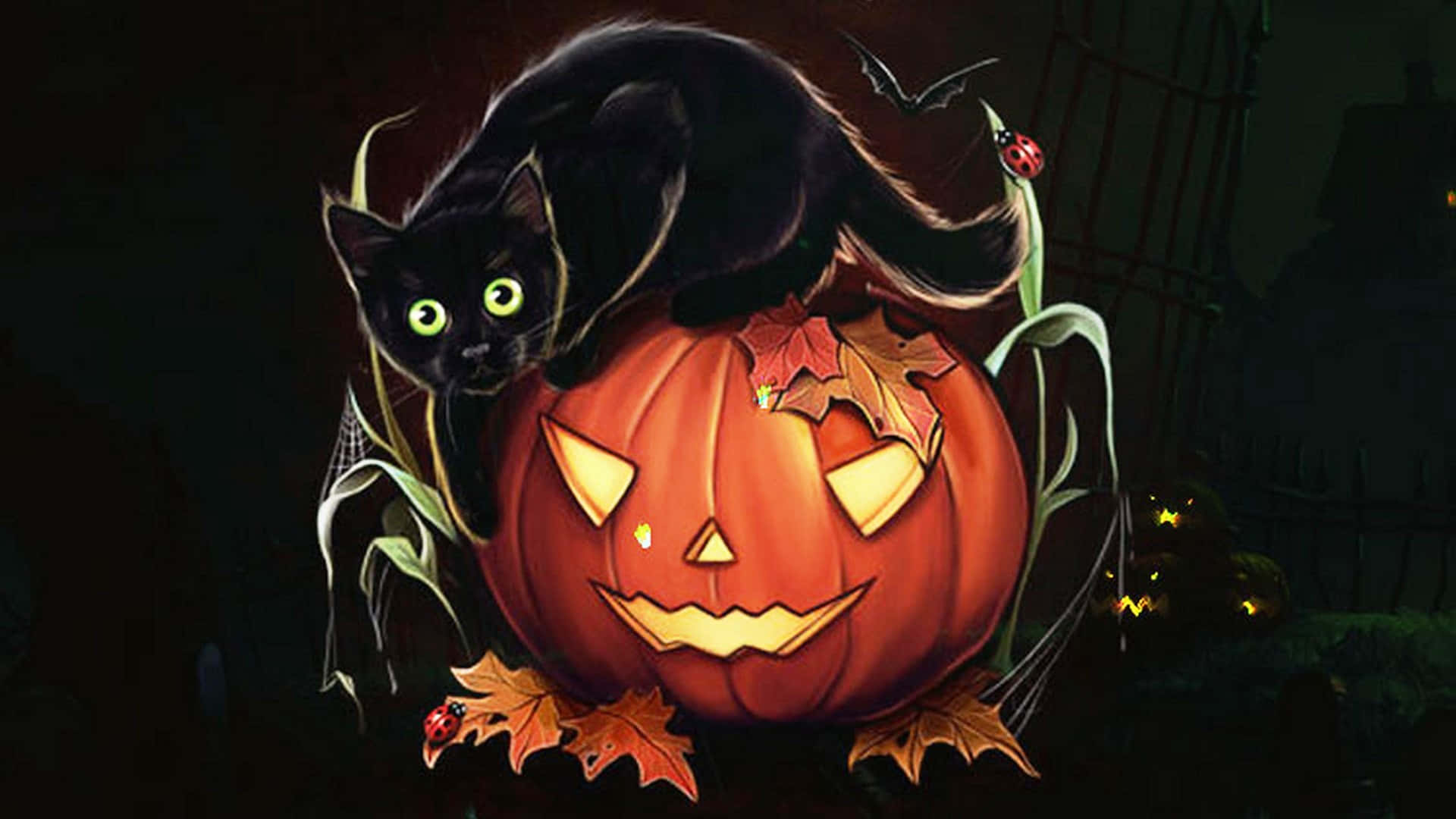 ¡Mira lo lindo y espeluznante que puede ser Halloween! Fondos de pantalla