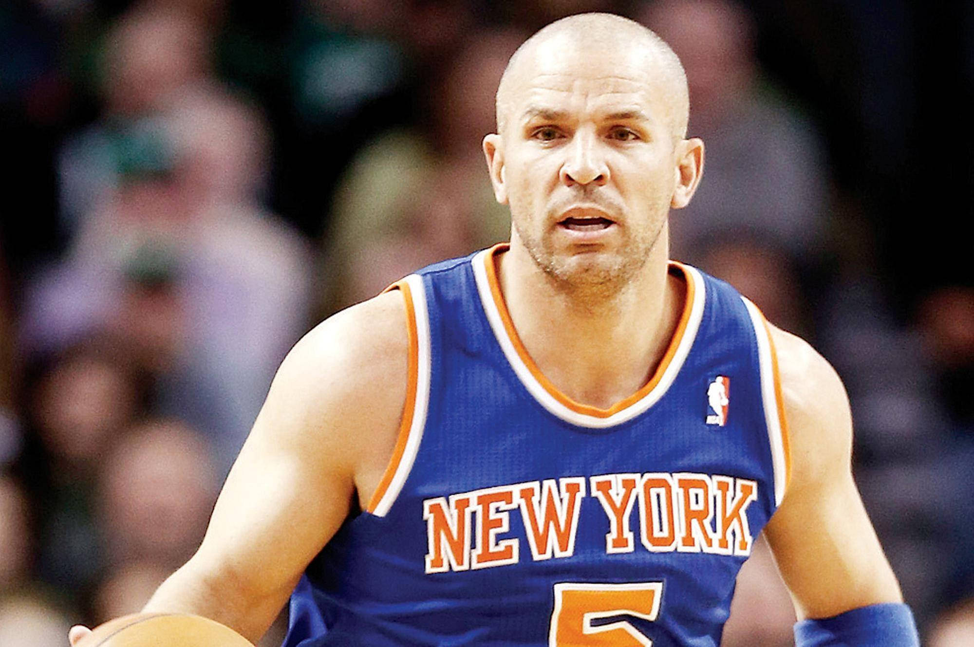 Mirada de sorpresa del jugador de la NBA Jason Kidd Fondos de pantalla