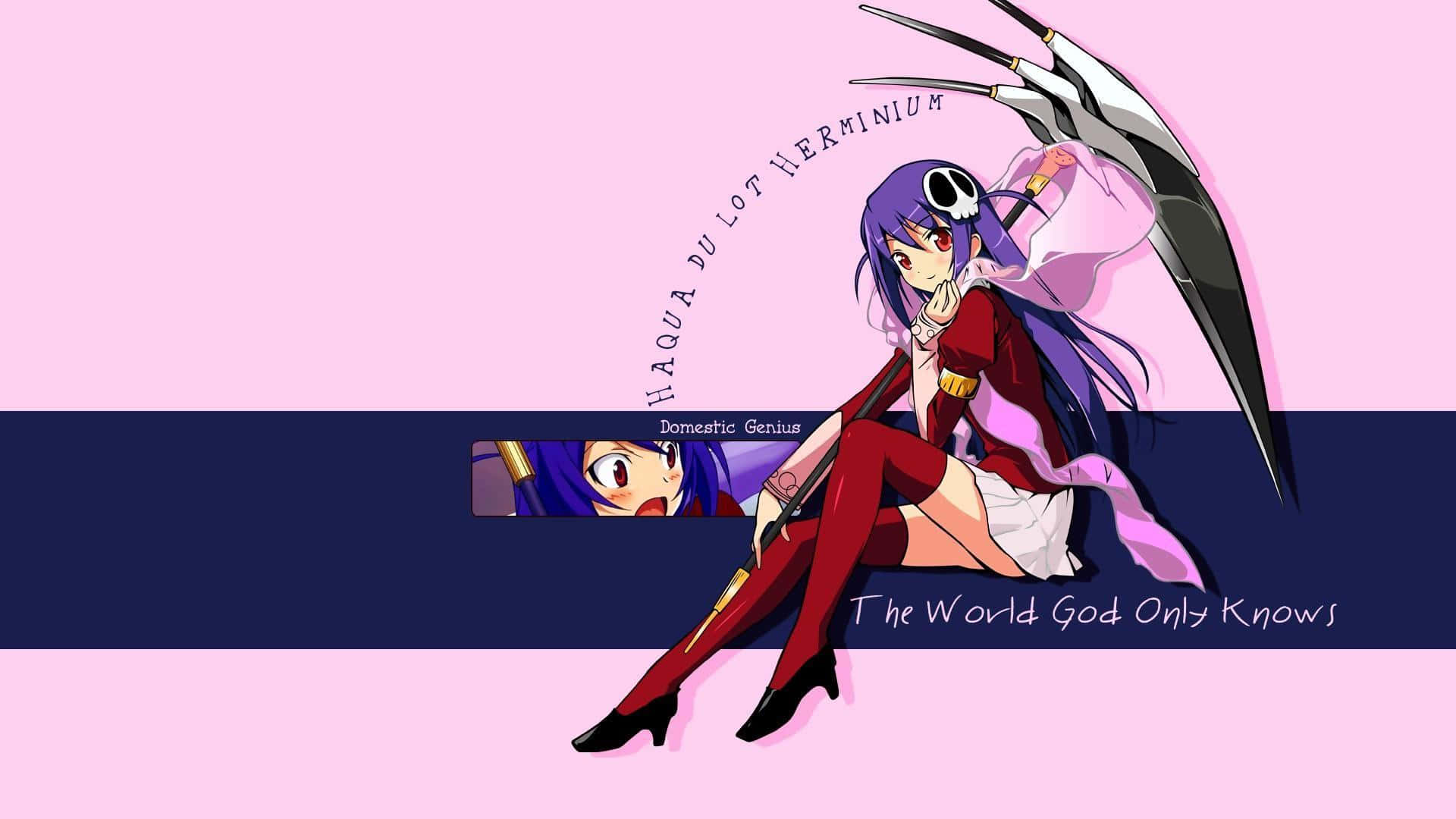 Mirada Mágica - El Mundo que Solo Dios Conoce Anime Fondos de pantalla