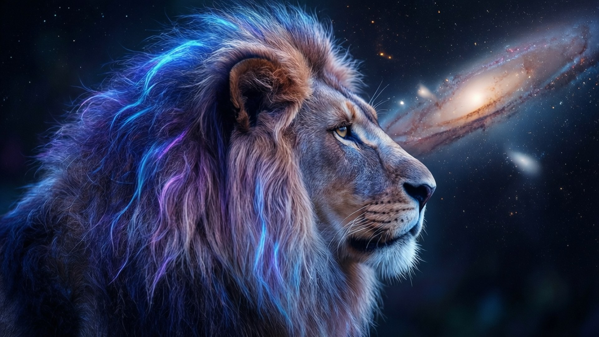 Mirada Serena a la Galaxia Fondos de pantalla
