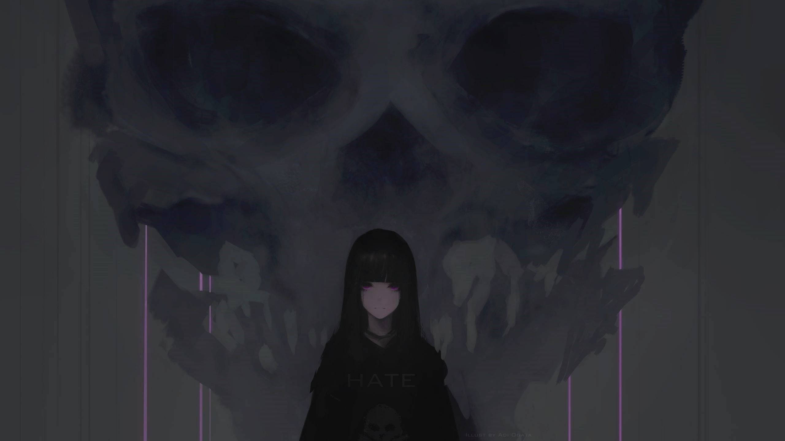 Miss Han Chan Anime Negro Fondos de pantalla