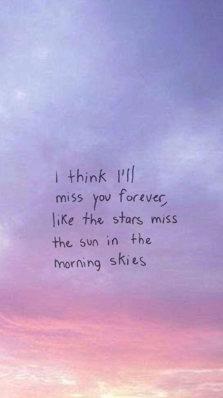 Missing You Summertime Sadness Lyrics Fondos de pantalla