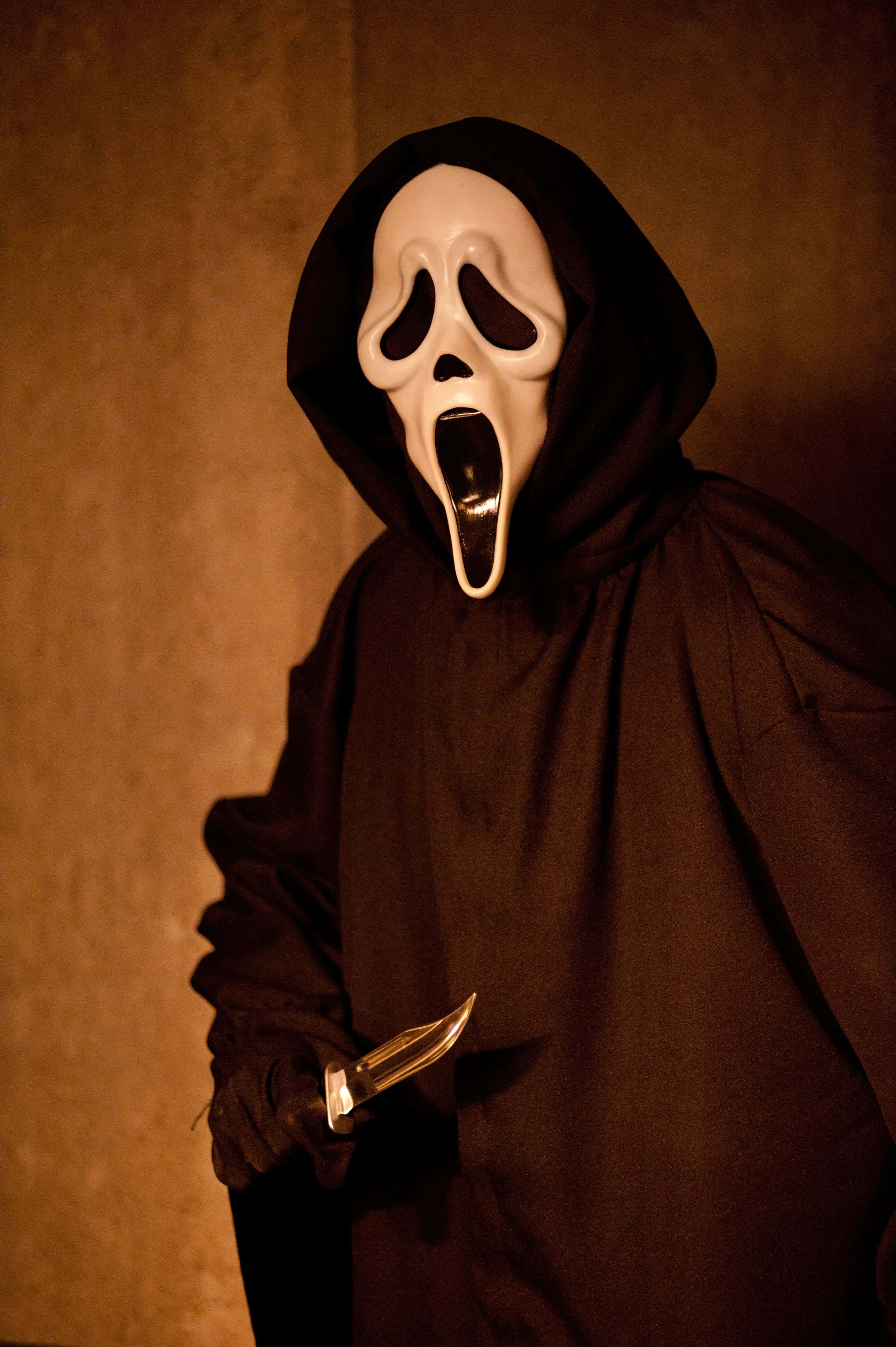 Misterioso Ghostface en las Sombras Fondos de pantalla