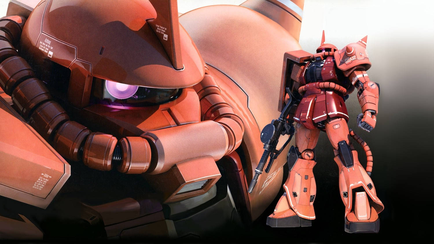 Mobile Suit Gundam Toma Media y Cuerpo Completo
