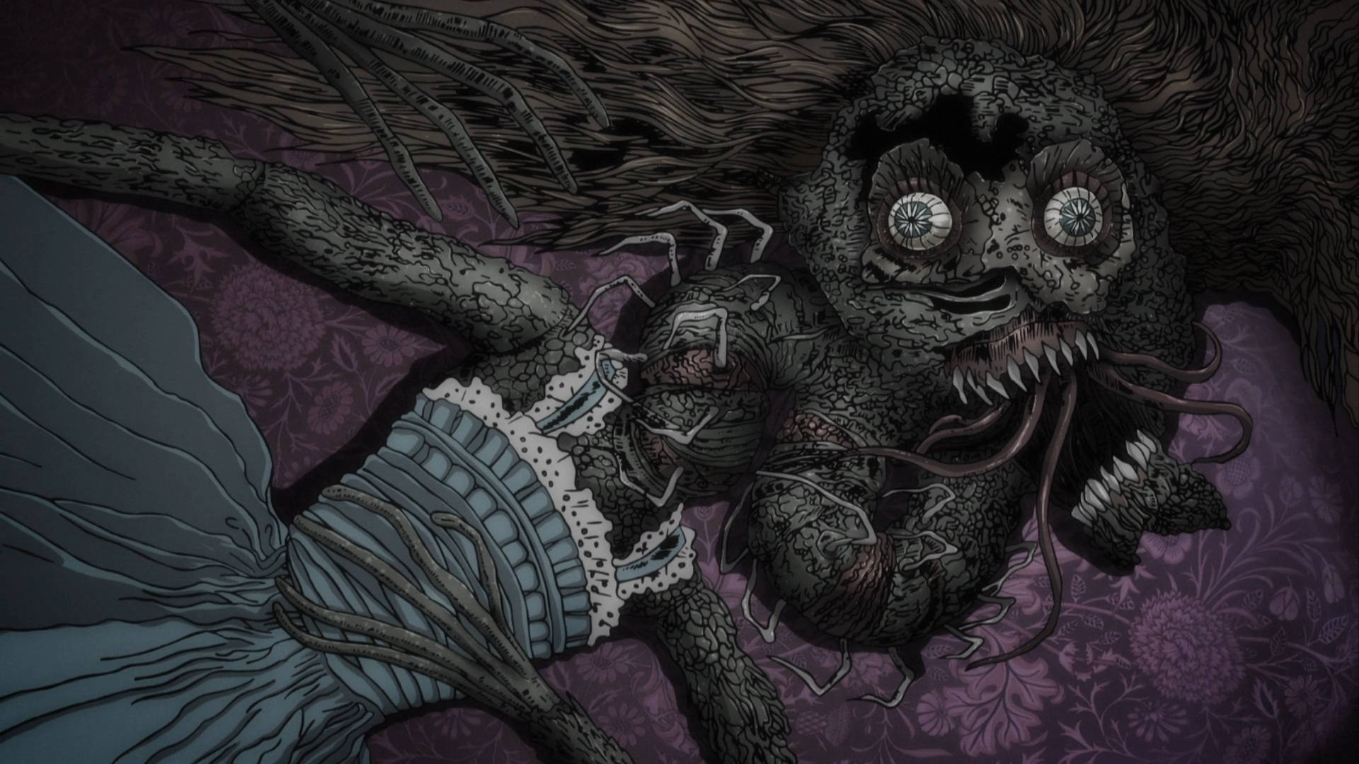 Modelo Monstruoso de Anime Oscuro Fuchi Fondos de pantalla