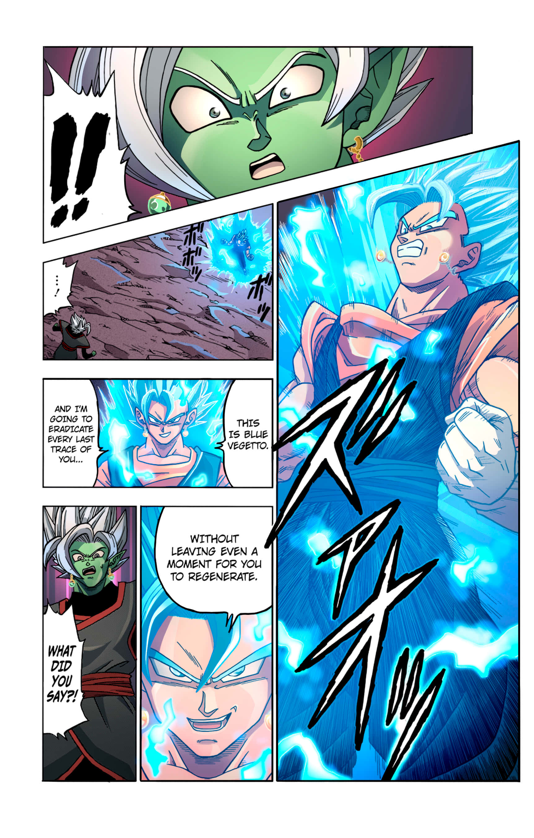 ¡Momentos llenos de acción en el exitoso Manga de Dragon Ball Super! Fondos de pantalla