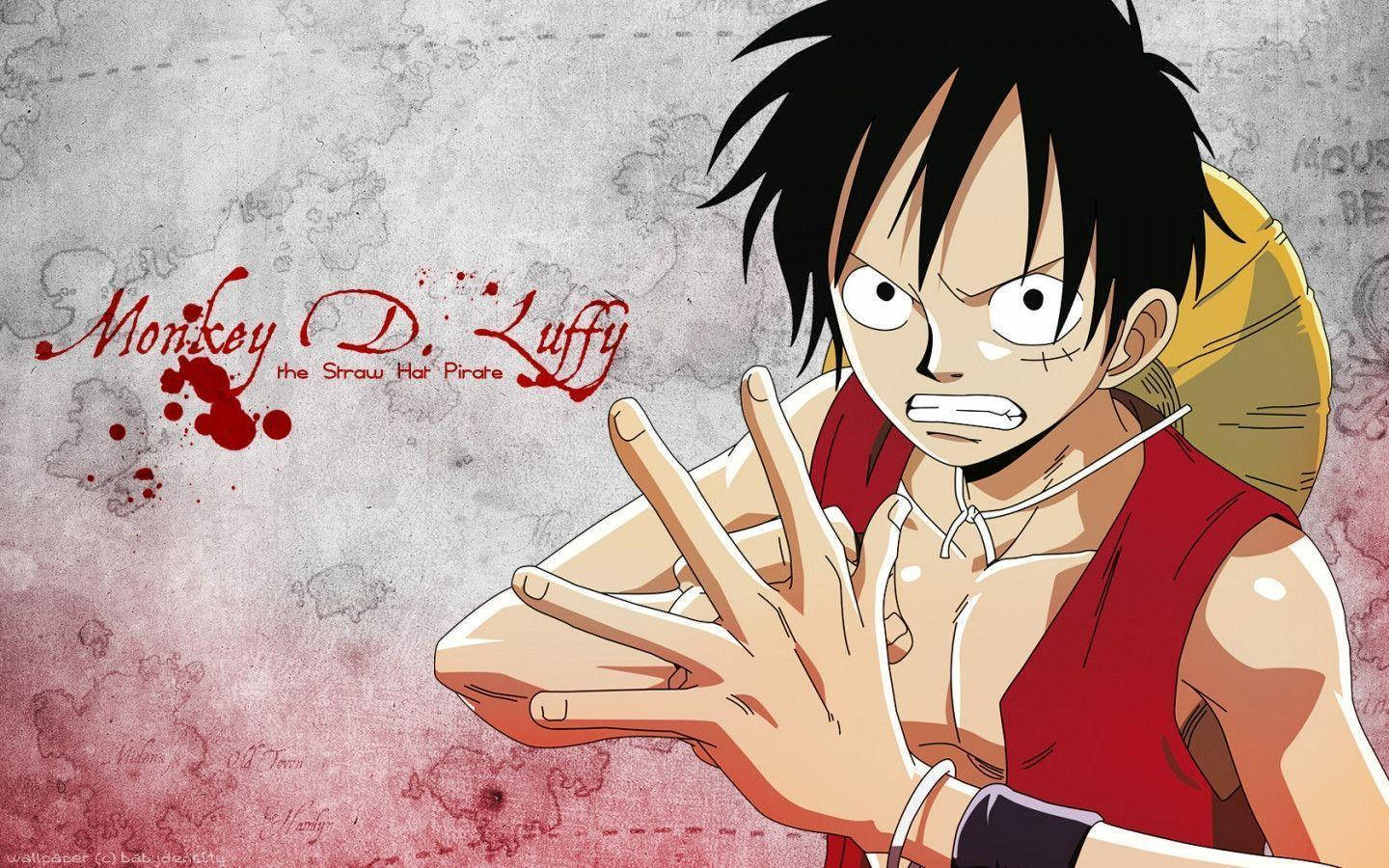 Monkey D Luffy Angry Fondos de pantalla