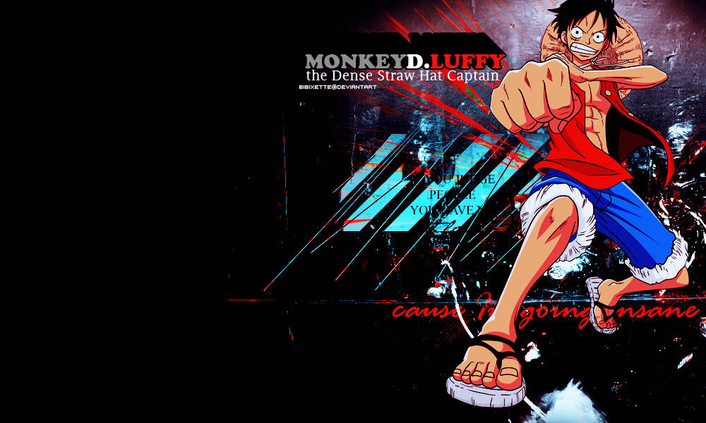 Monkey D. Luffy, capitán del Sombrero de Paja Fondos de pantalla