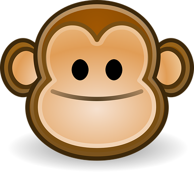 Mono_ Emoji_ Gráfico Fondos de pantalla