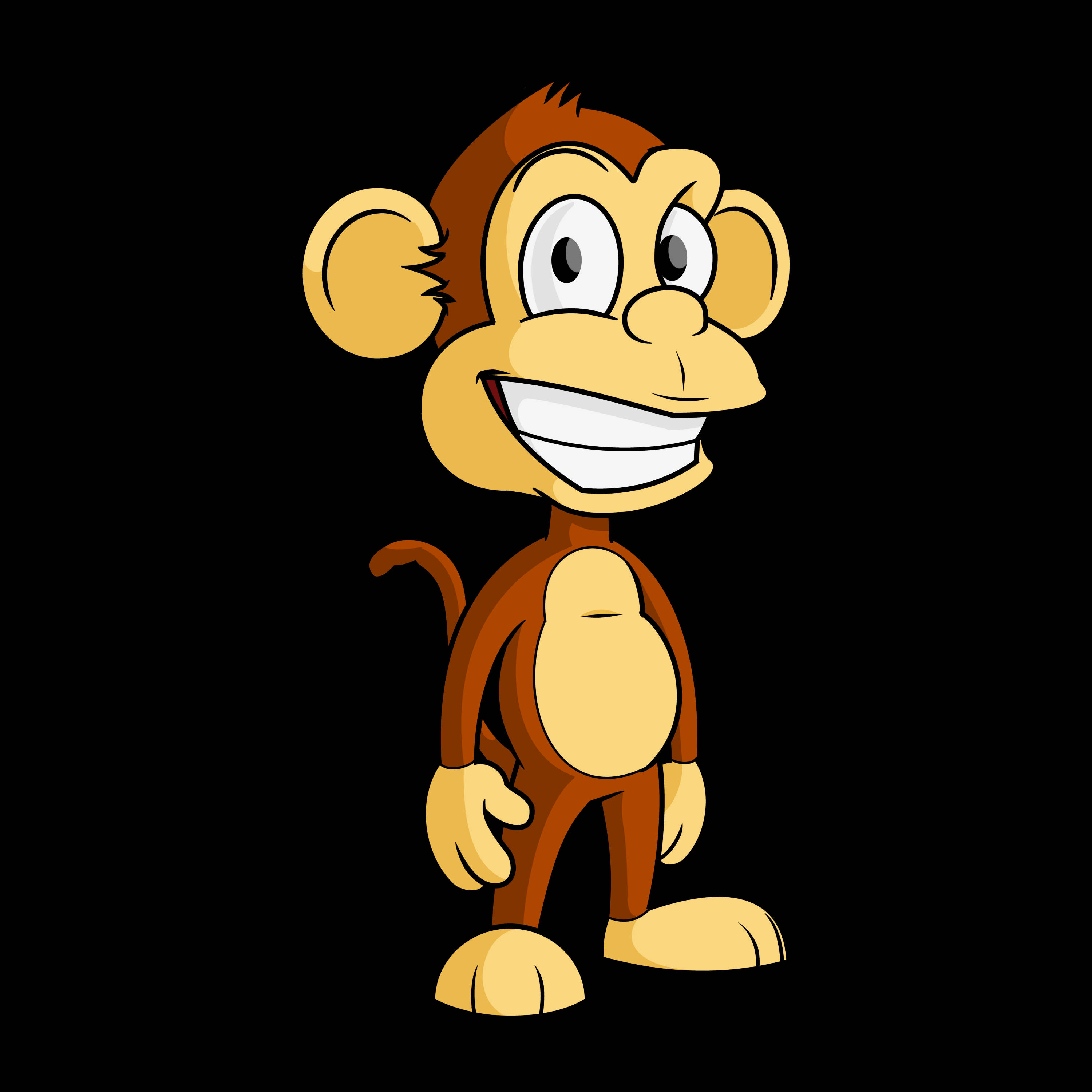 Mono Lindo Sonriendo de Forma Adorable Fondos de pantalla