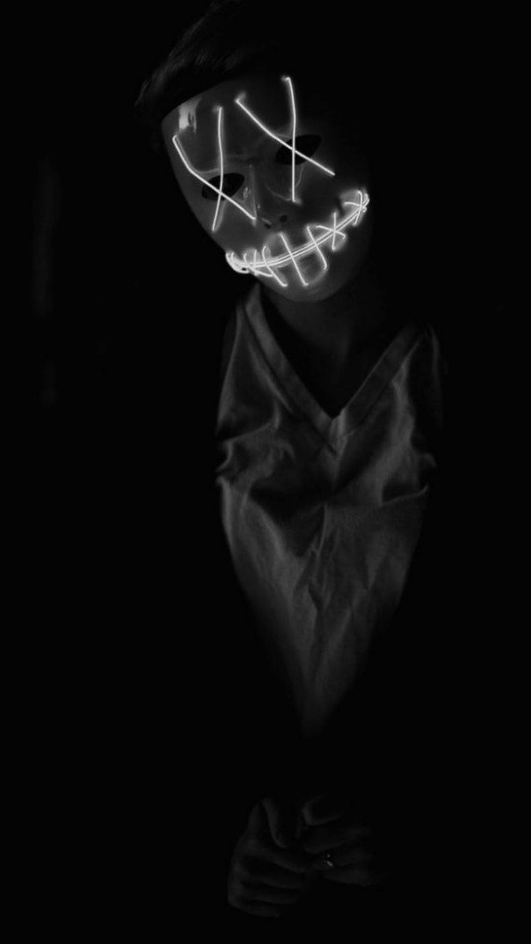 Monstruo Negro Oscuro para iPhone Fondos de pantalla