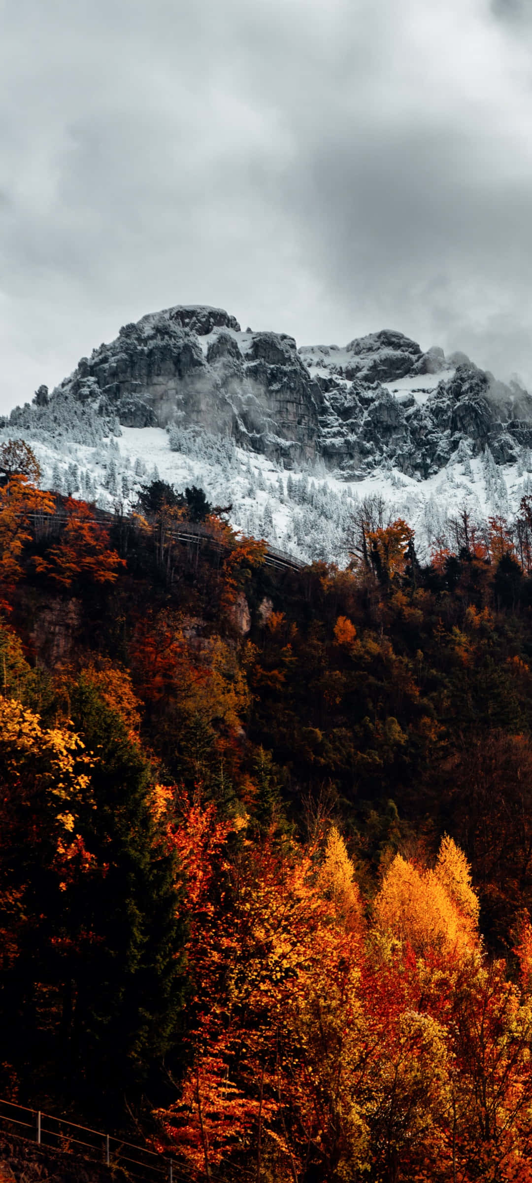 Montaña de Otoño Para Teléfono Fondos de pantalla