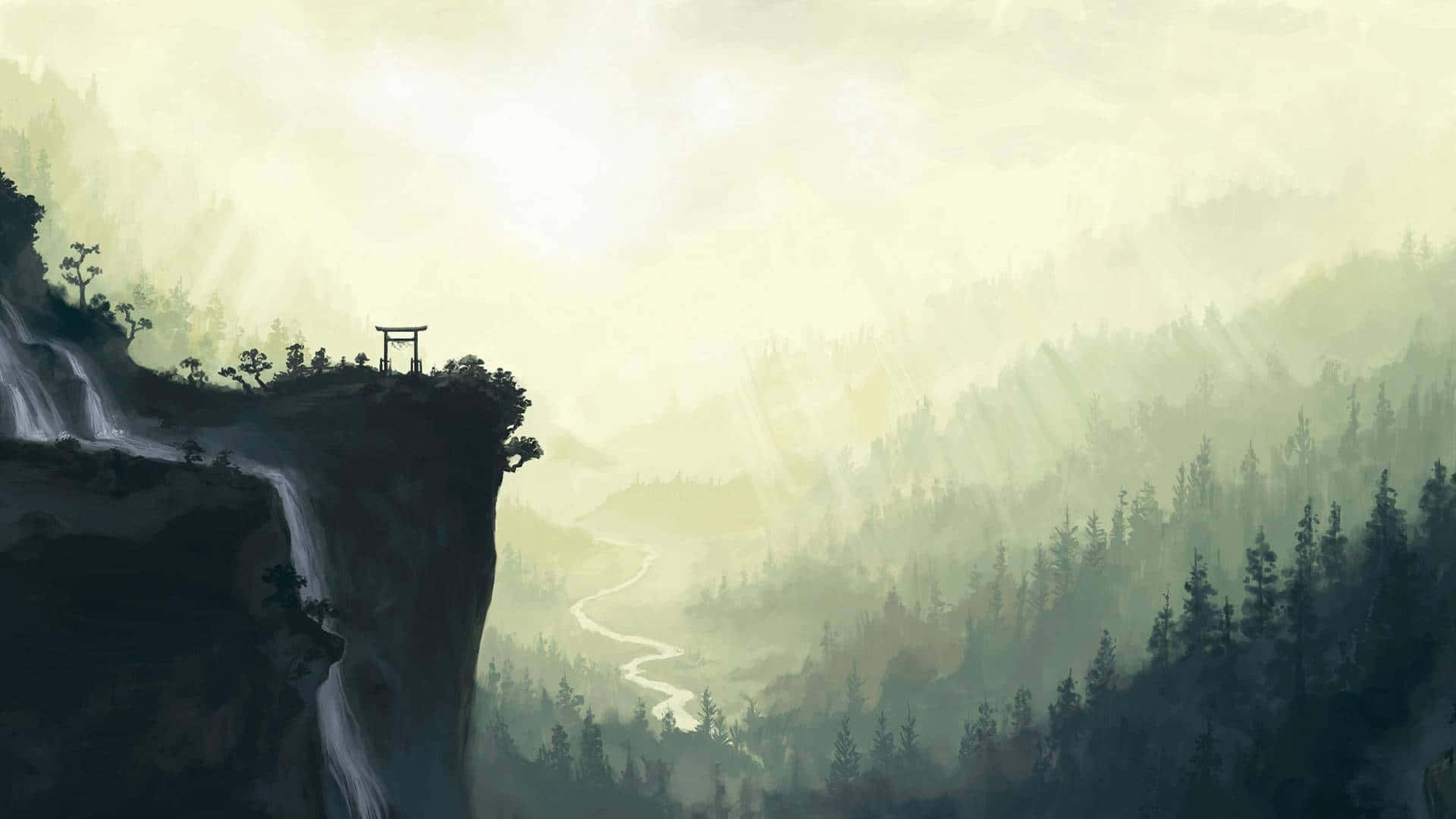 Montaña Japonesa para Escritorio Fondos de pantalla