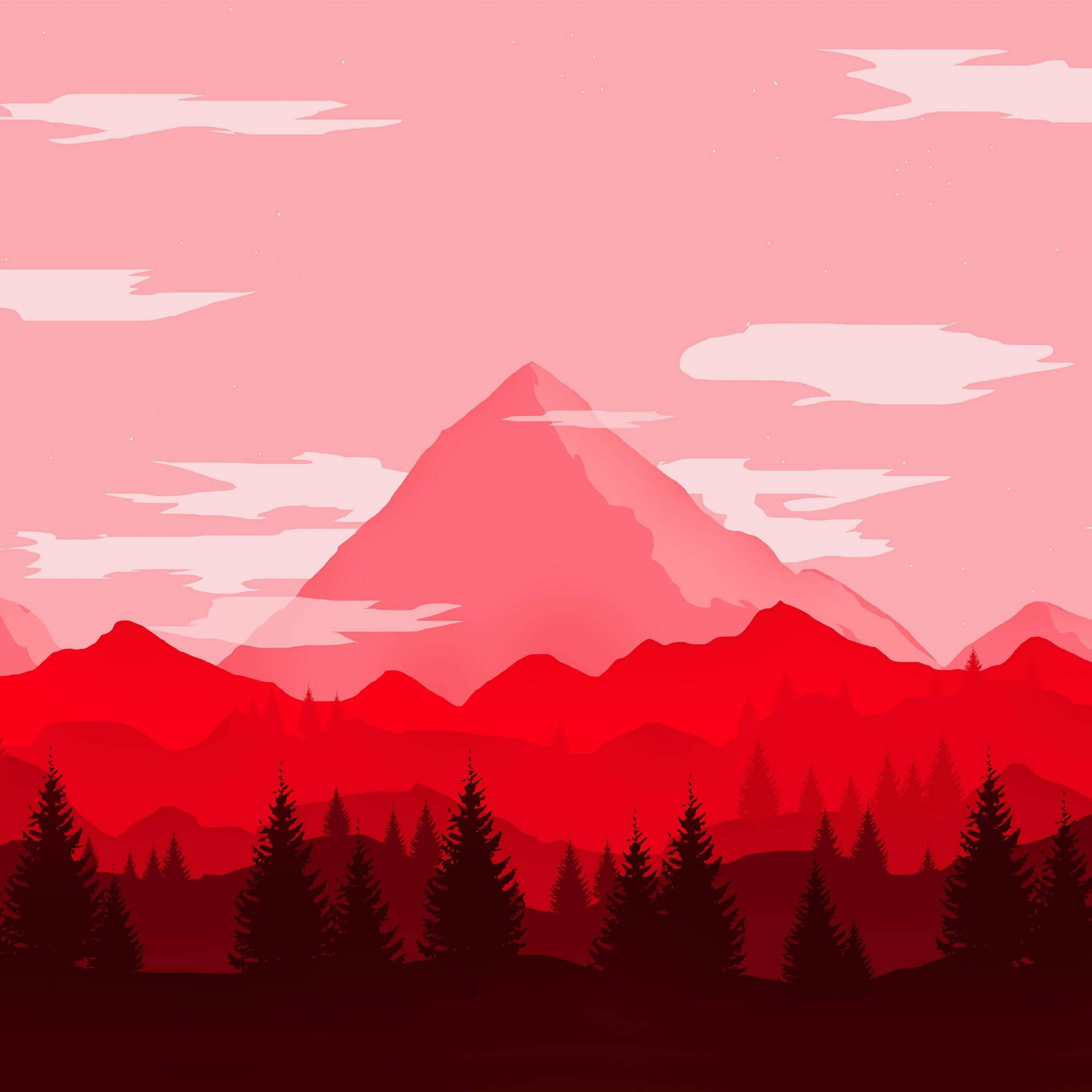 Montaña Roja como Mejor iPad Fondos de pantalla