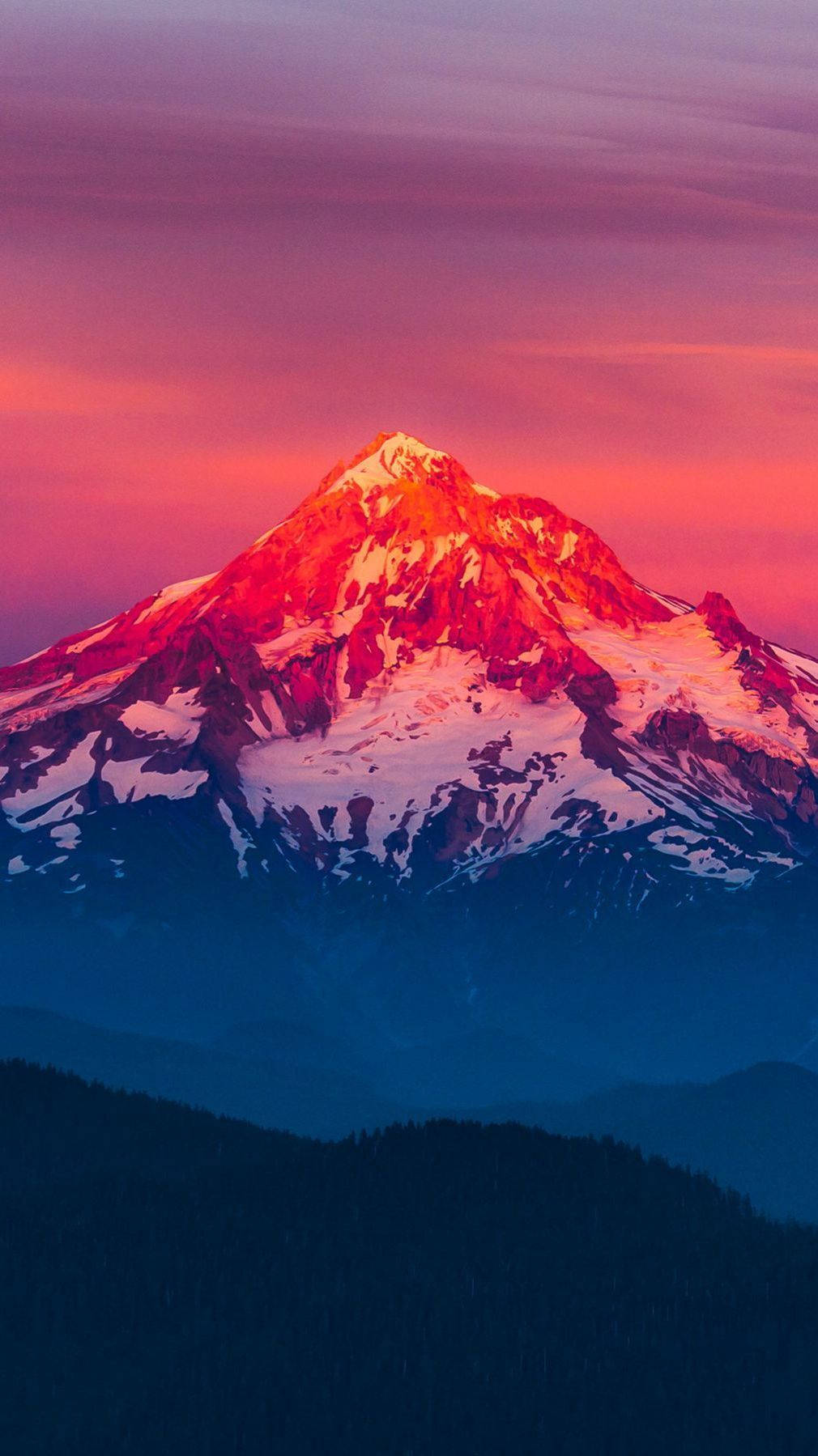 Montaña Roja Escénica Fondos de pantalla