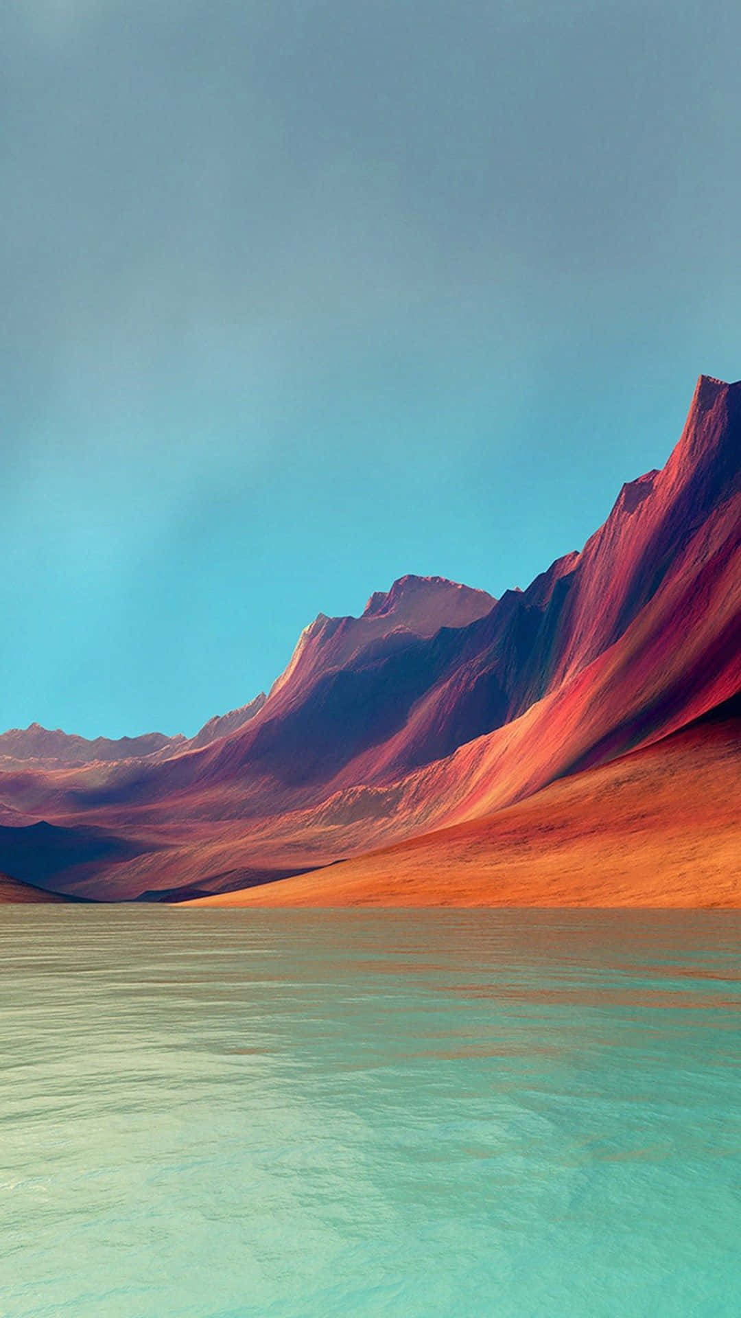 Montaña Roja Naturaleza Android HD Fondos de pantalla