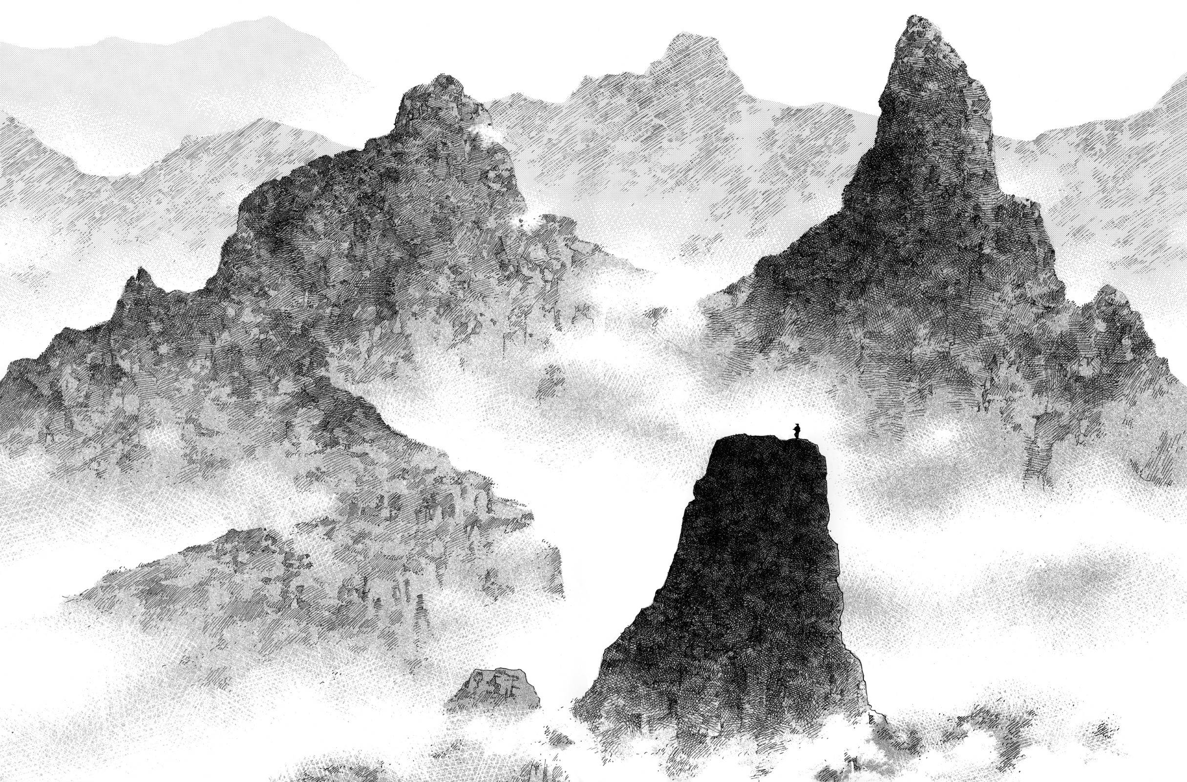 Montañas Vagabond Fondos de pantalla