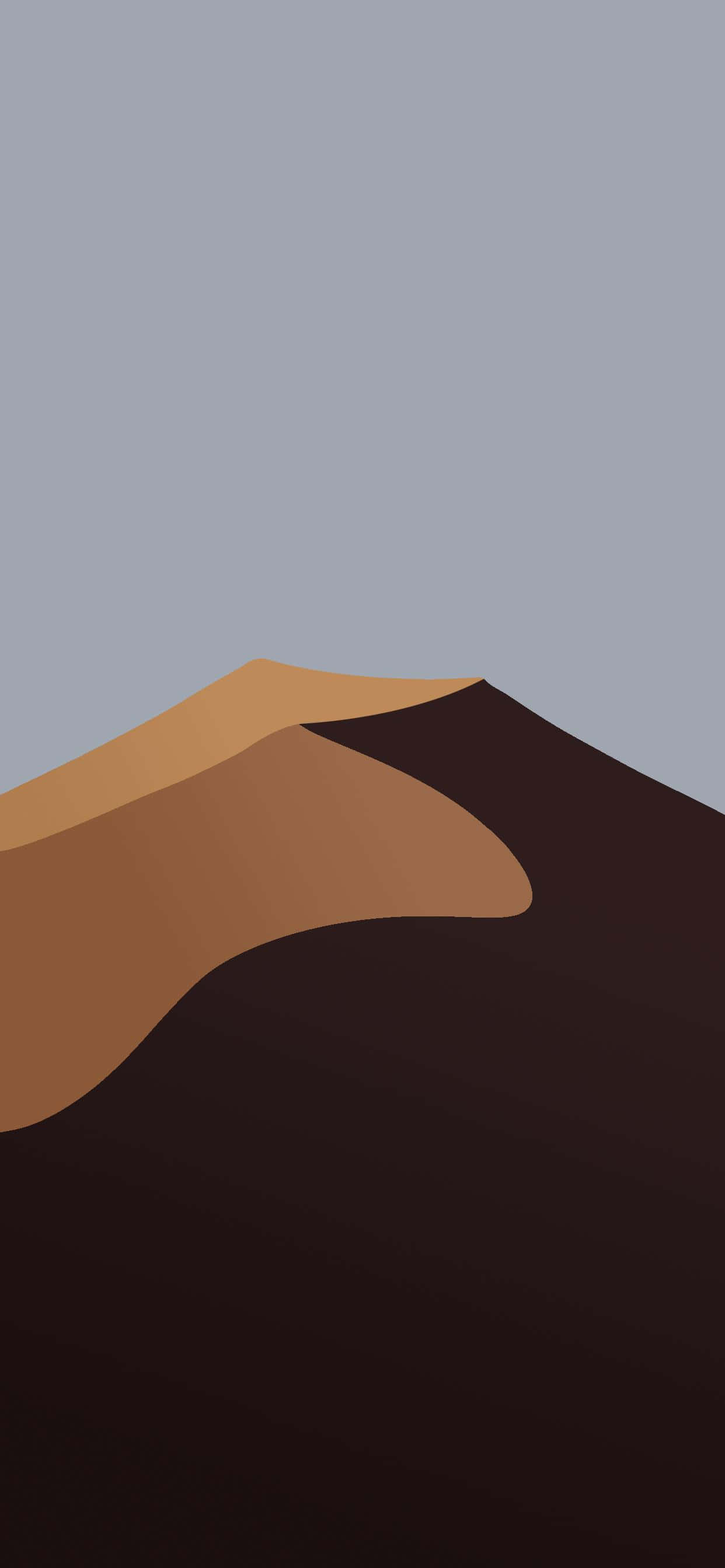 Montón de arena en el desierto iPhone Fondos de pantalla