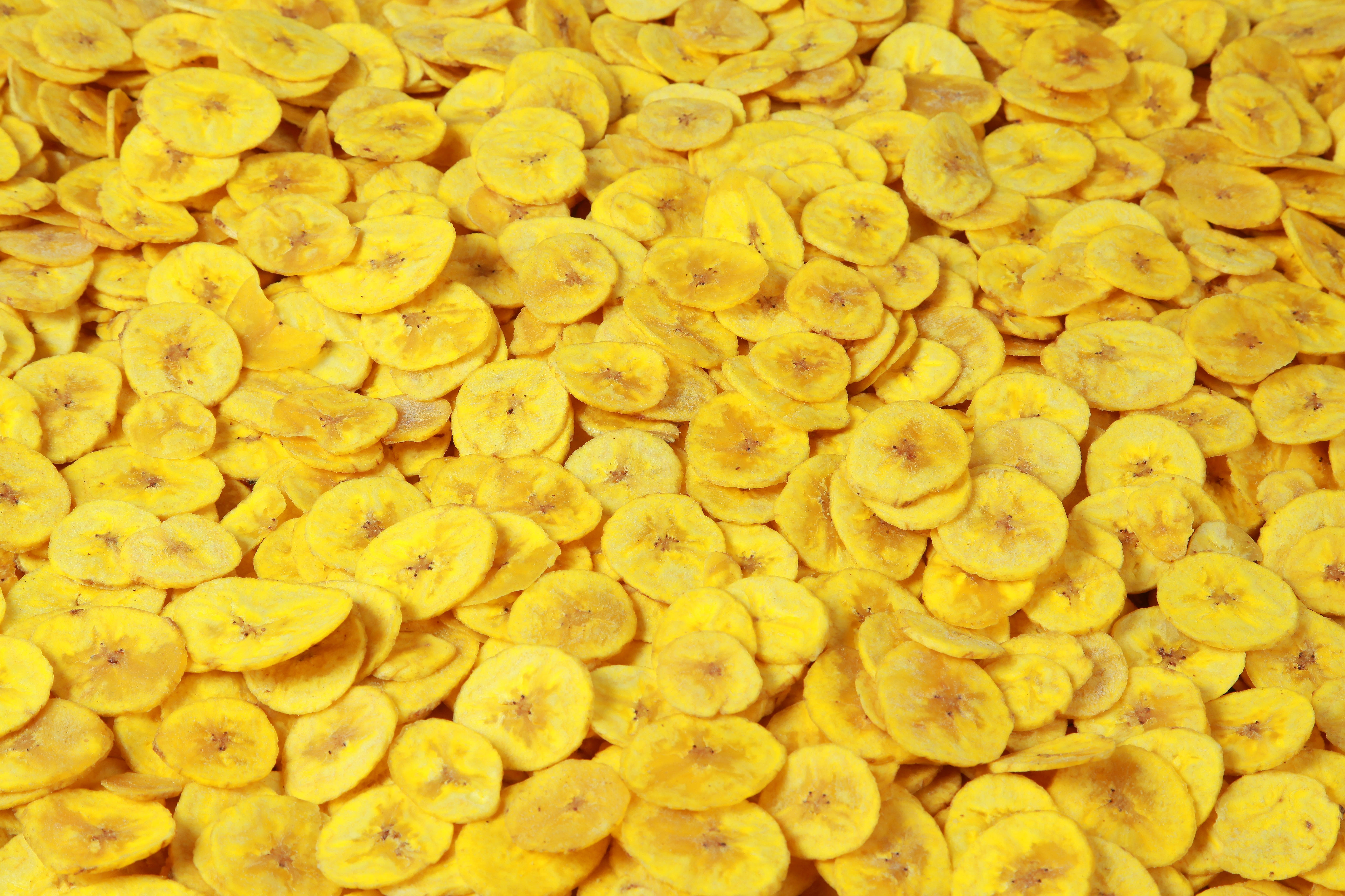 Montón de chips de plátano Fondos de pantalla