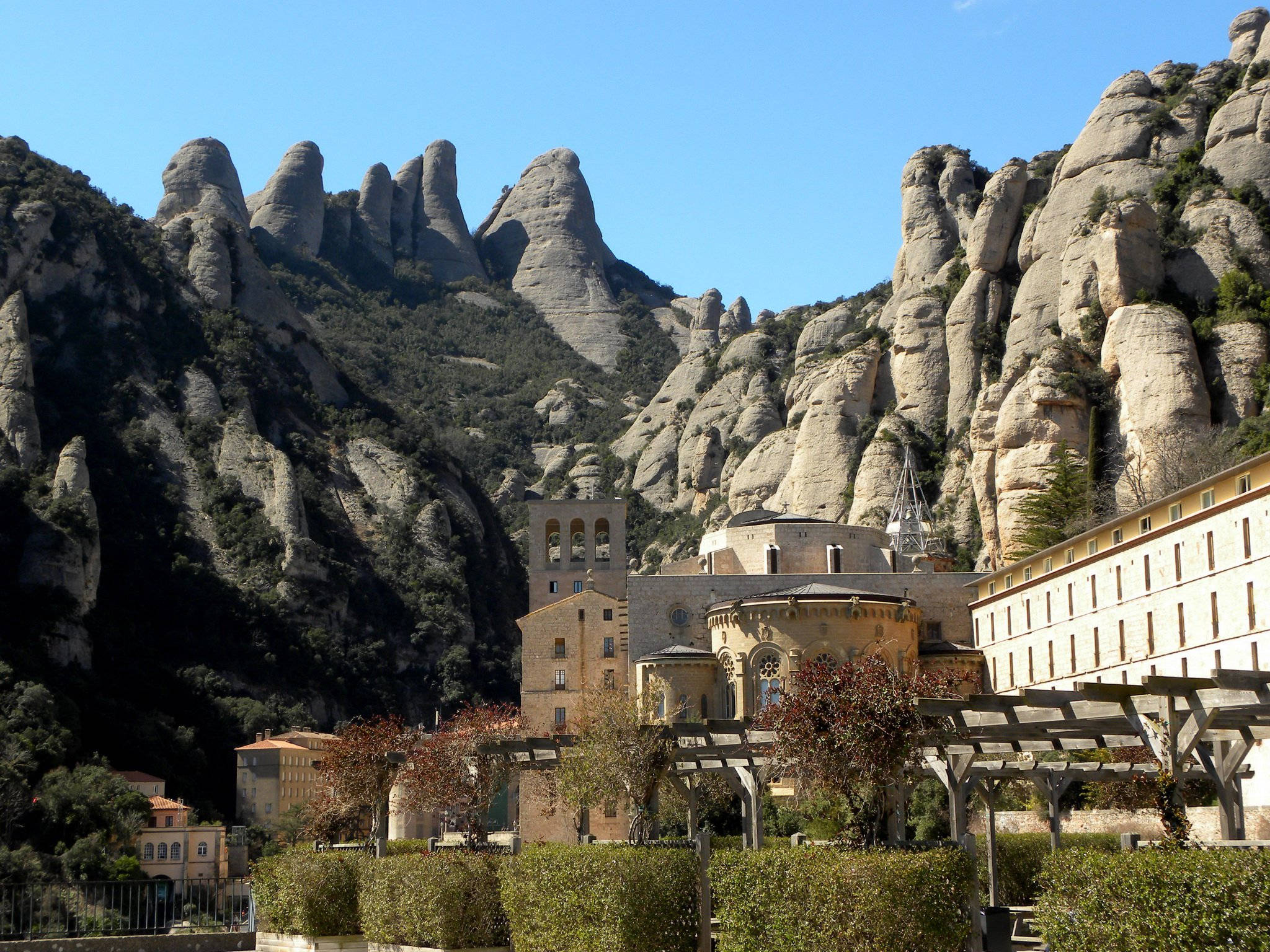 Montserrat Montañas Claras Fondos de pantalla