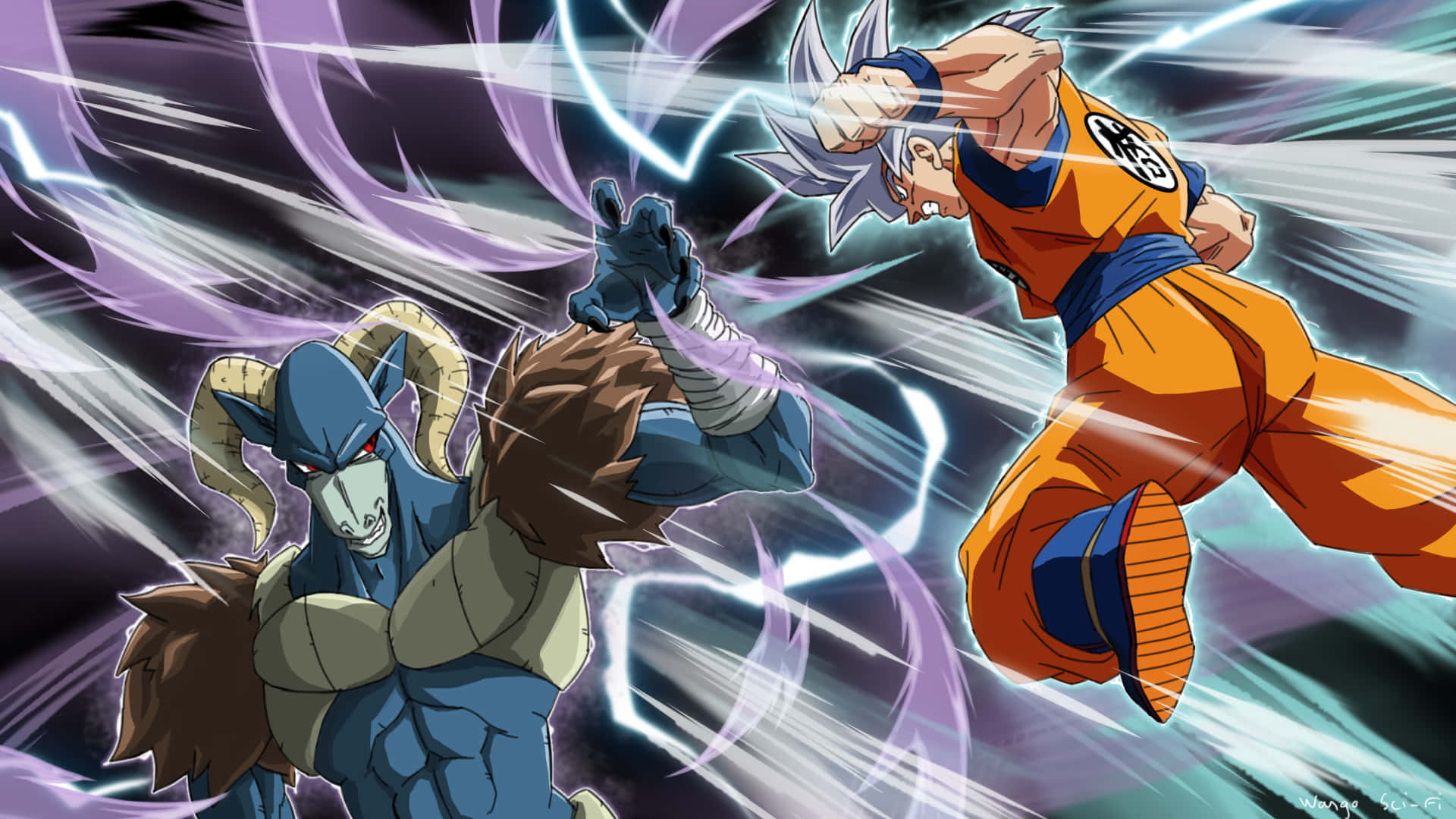 Moro vs. Goku Dragon Ball Super Imagen Fondos de pantalla