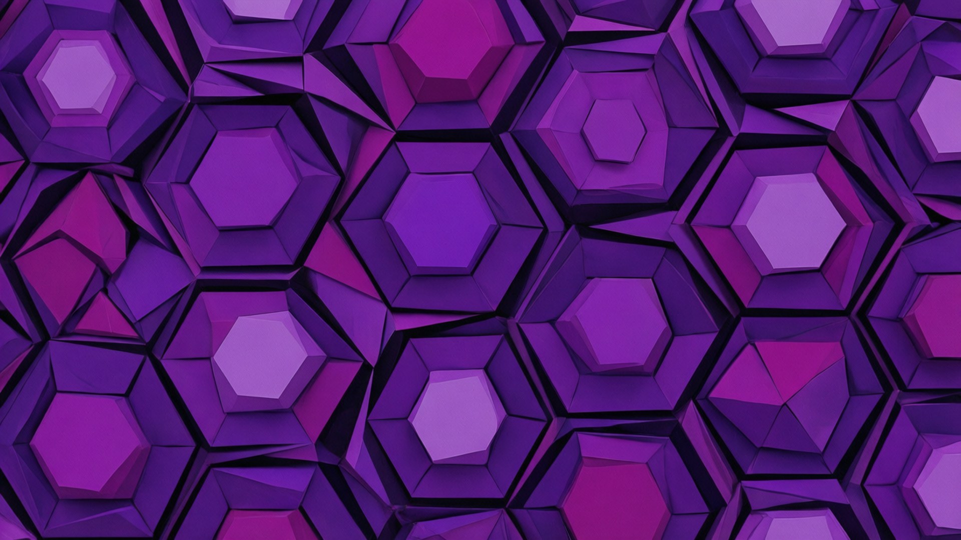 Mosaico Geométrico Púrpura Fondos de pantalla