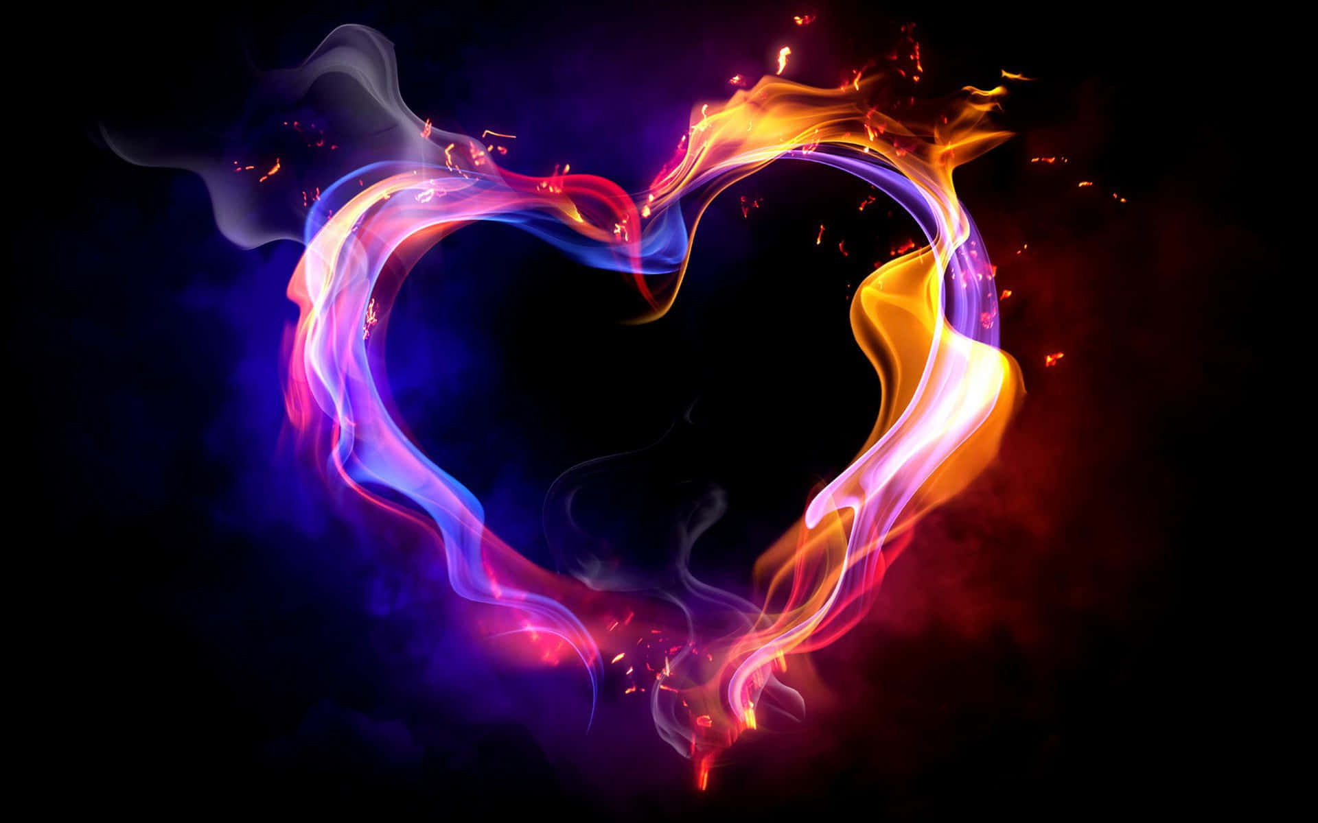 Mostrando el amor y la belleza de la vida Fondos de pantalla