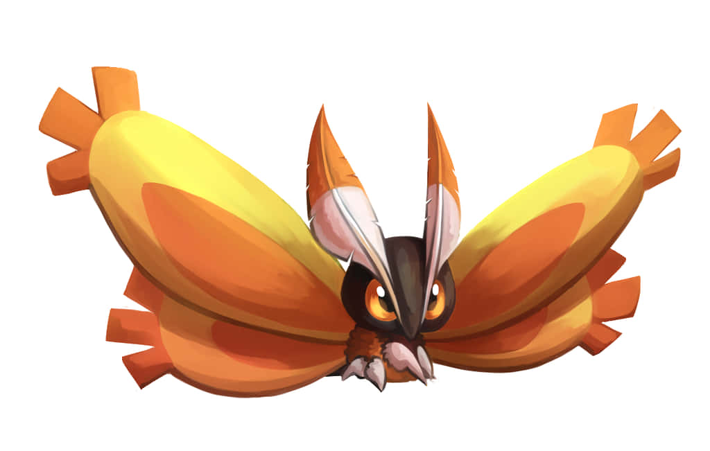 Mothim llevando a Combee Fondos de pantalla
