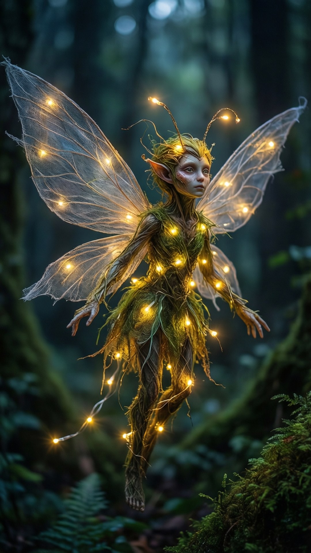 Móvil de luces de hadas Fondos de pantalla
