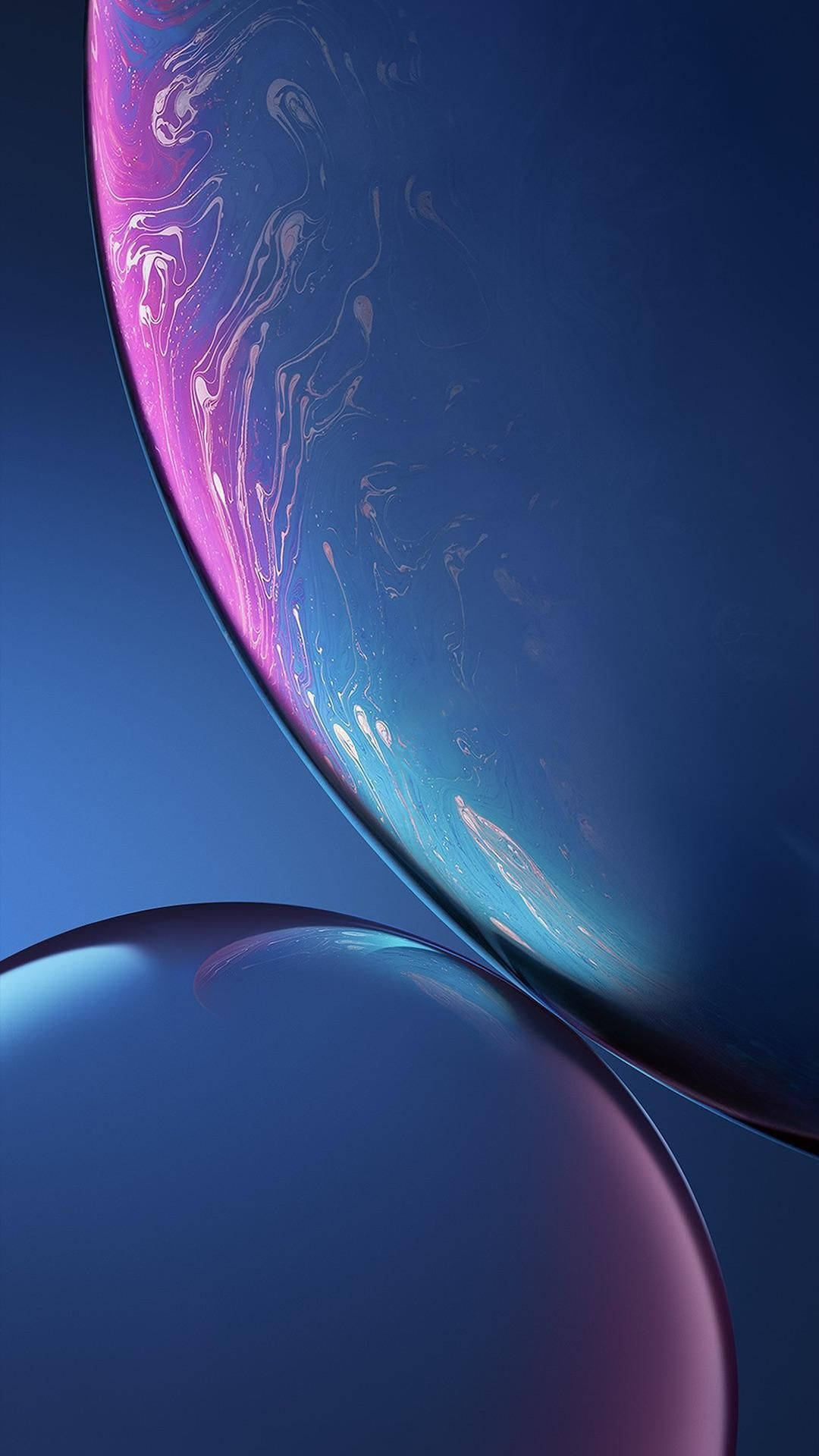 Movimiento líquido en un iPhone XR Fondos de pantalla