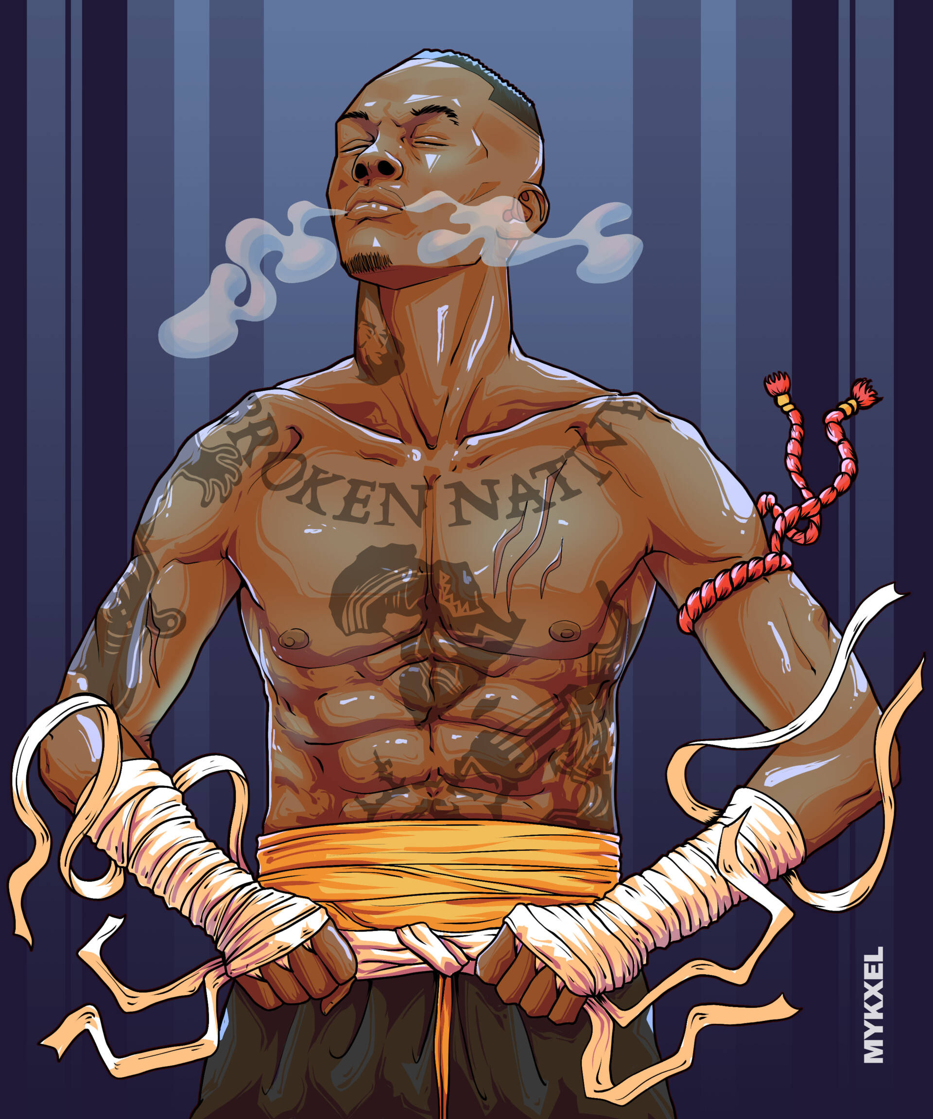 Muay Thai Israel Adesanya Fondos de pantalla