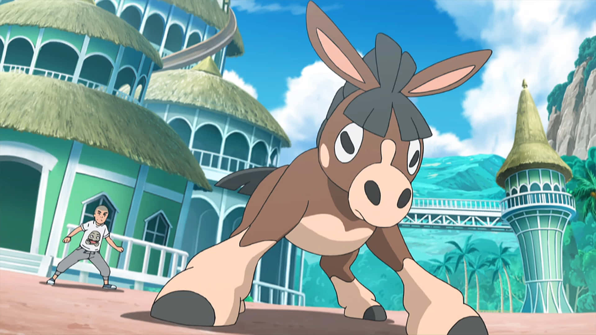 Mudbray Durante una Batalla Fondos de pantalla