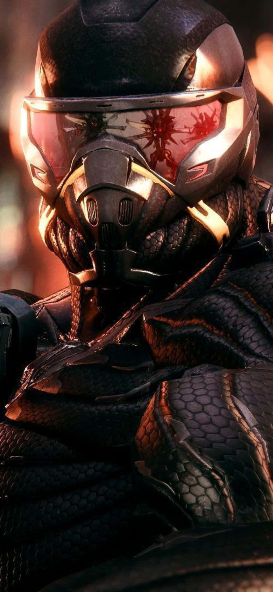Muestra el iPhone X jugando Crysis 3 Fondos de pantalla