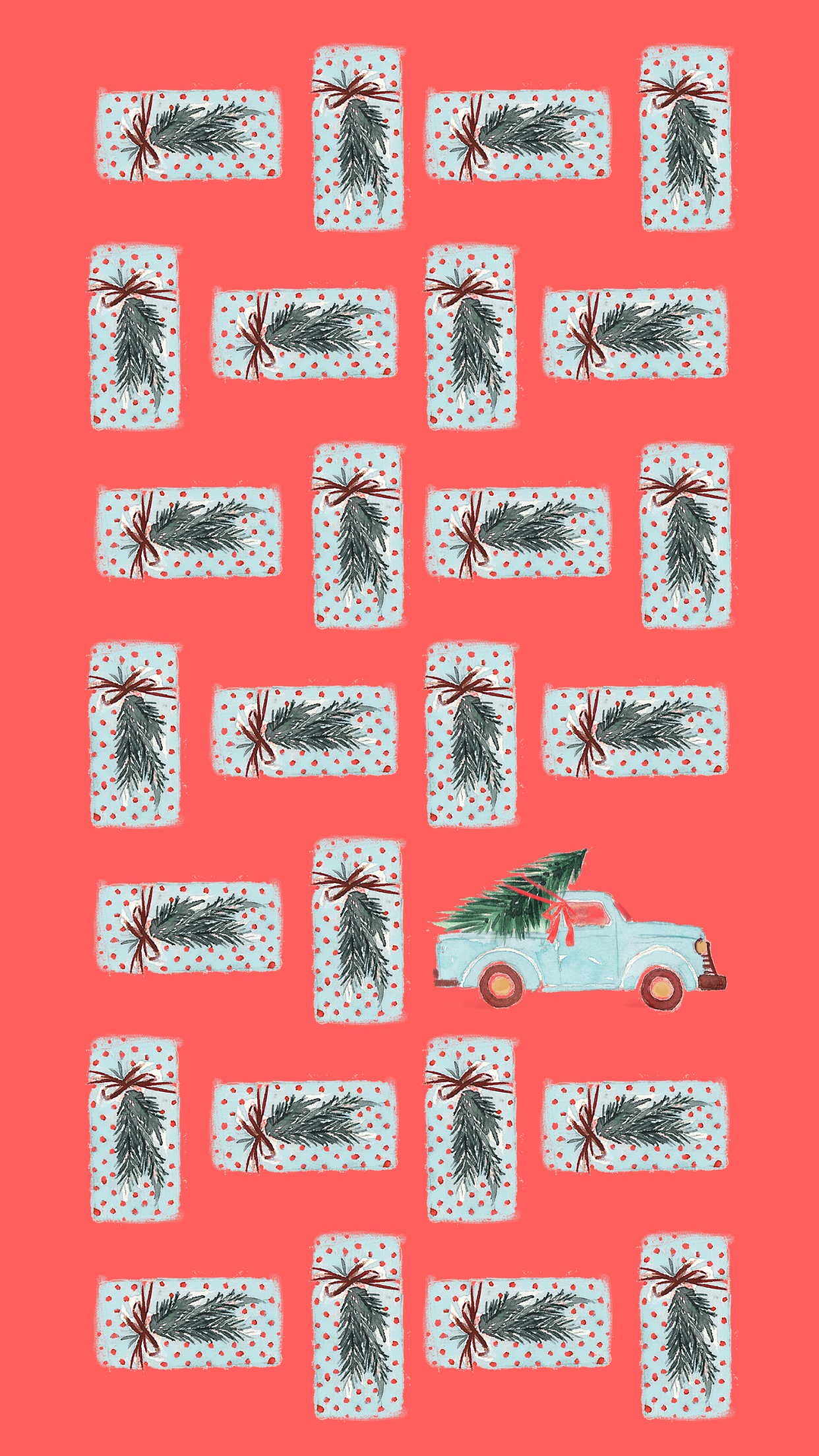 Muestra tu espíritu navideño con estilo con este fondo navideño para celular. Fondos de pantalla