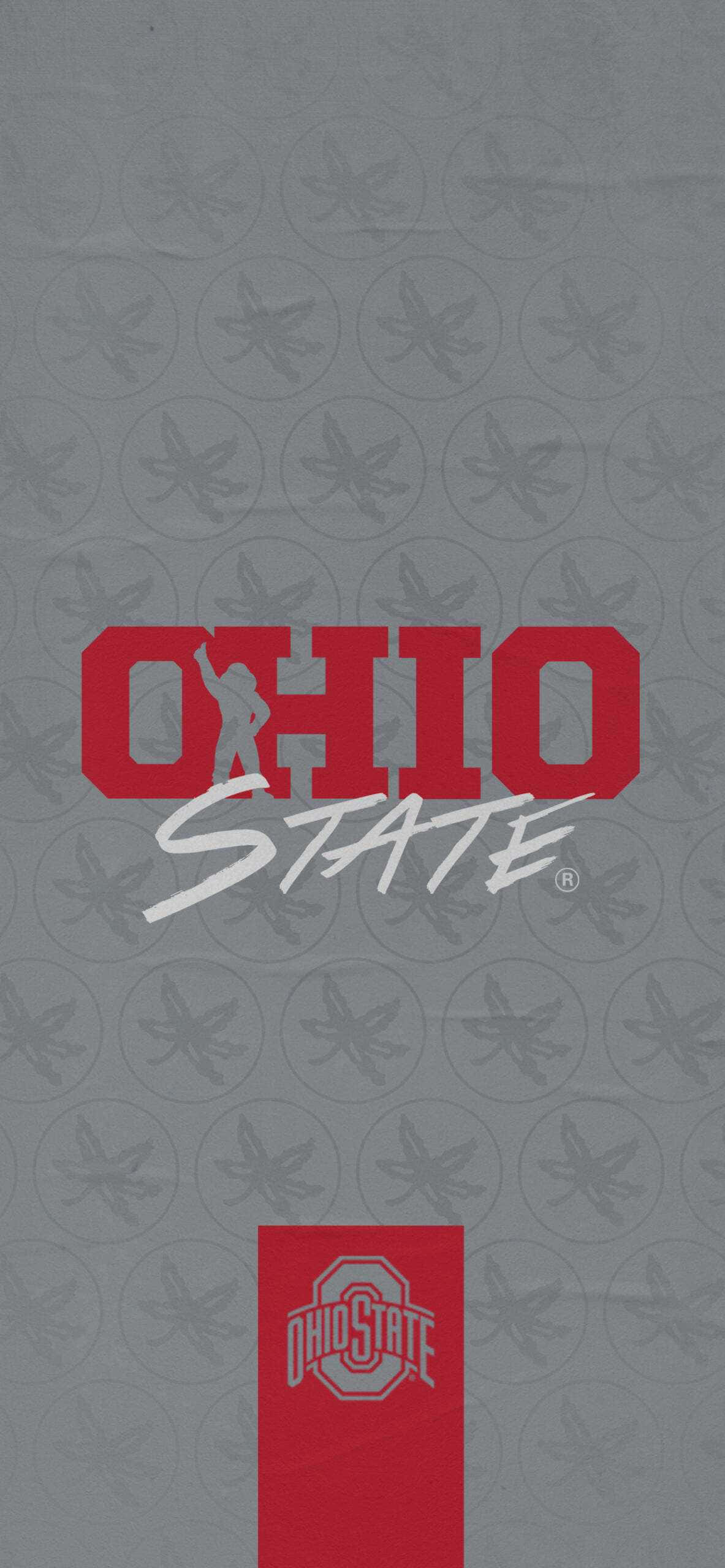 Muestra tu espíritu—Fútbol Americano de Ohio State en iPhone Fondos de pantalla