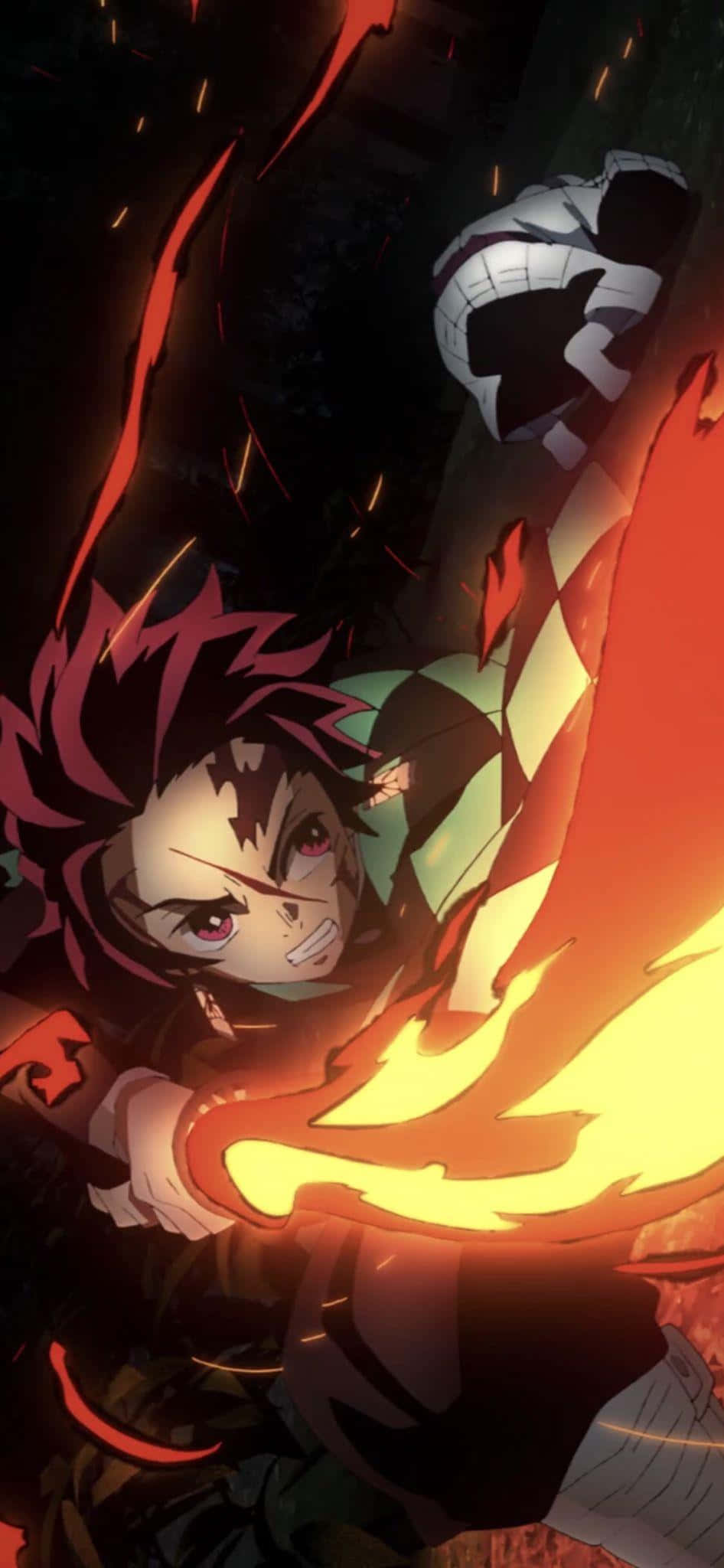 Muestra tu pasión por Demon Slayer y Kohaku con esta funda para iPhone 11 Fondos de pantalla