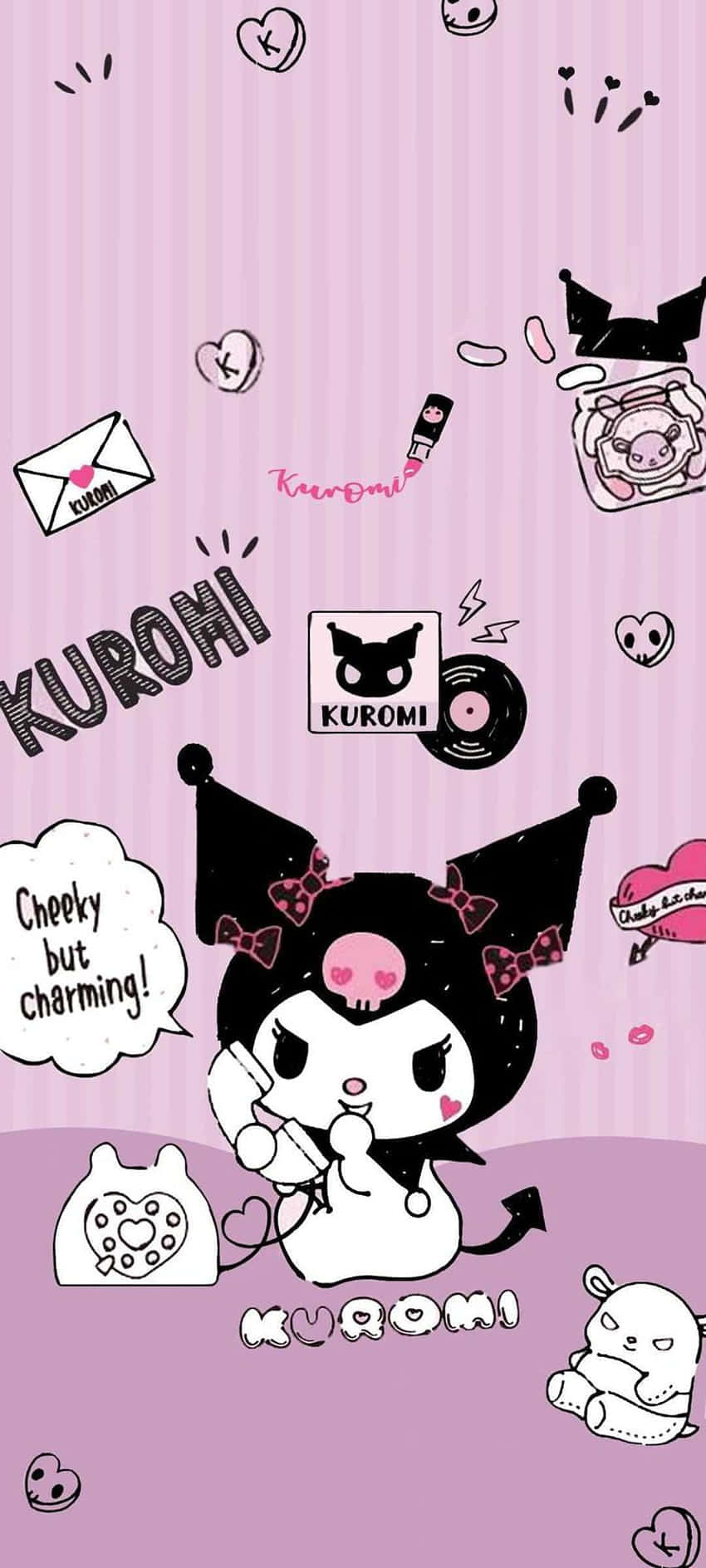 ¡Muestra tu verdadera personalidad con Emo Hello Kitty! Fondos de pantalla