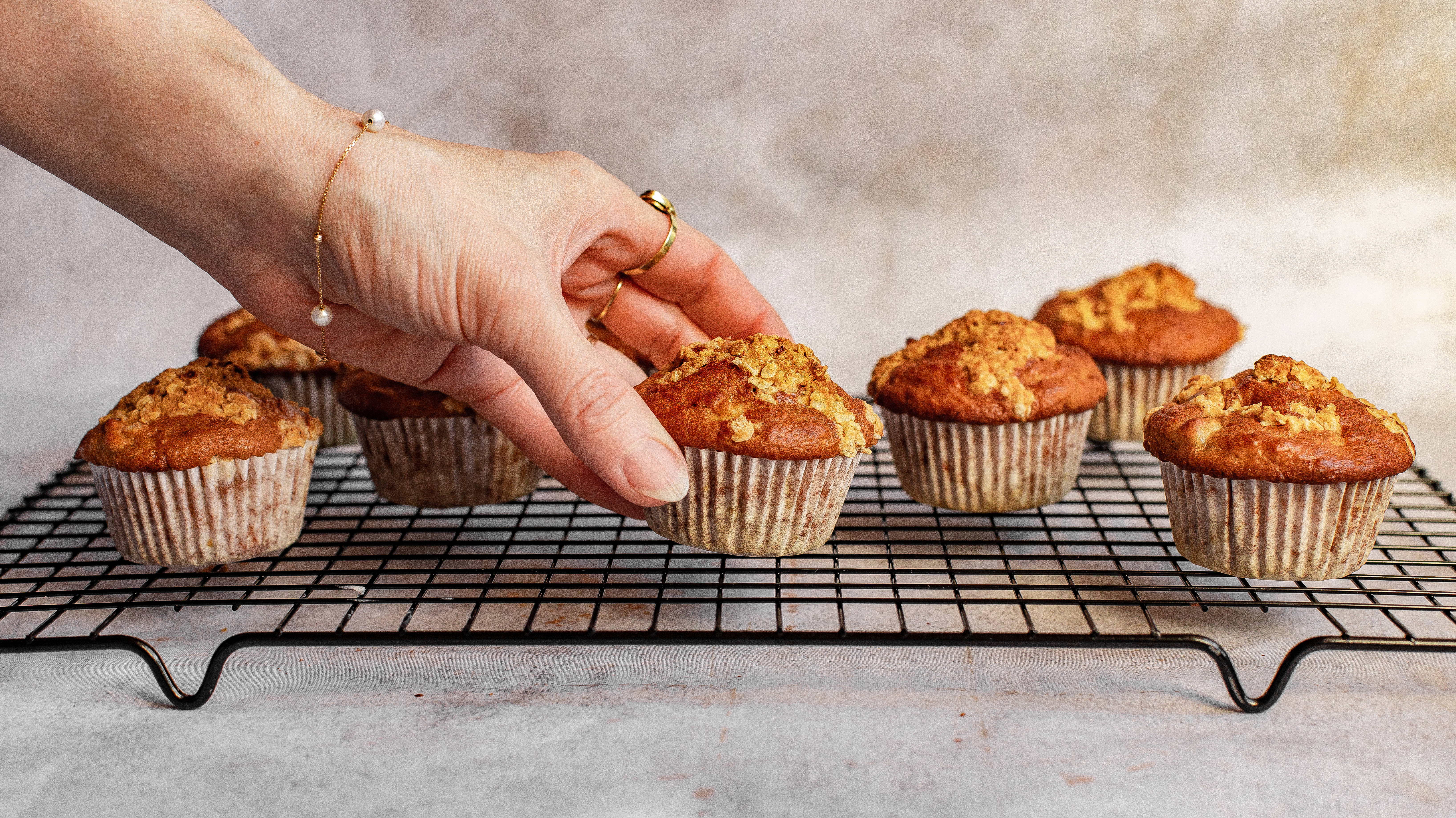 Muffins Tostados de Albaricoque Fondos de pantalla